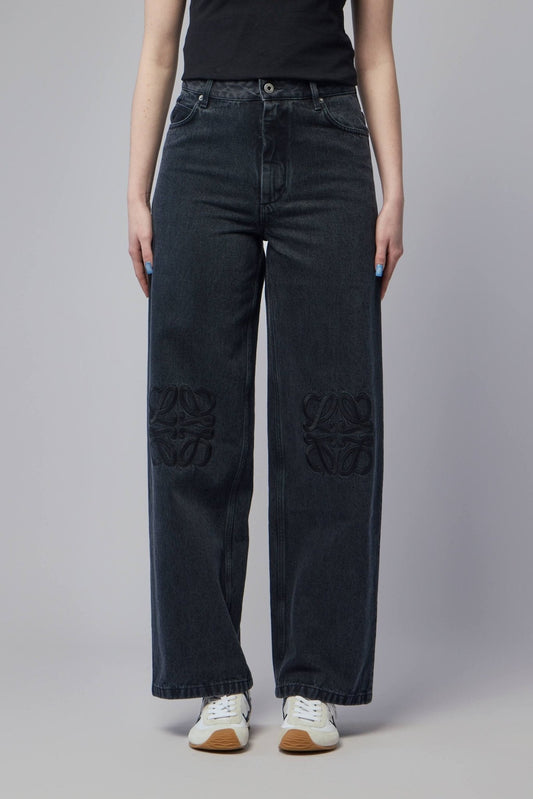 Anagram Baggy Jeans in Denim