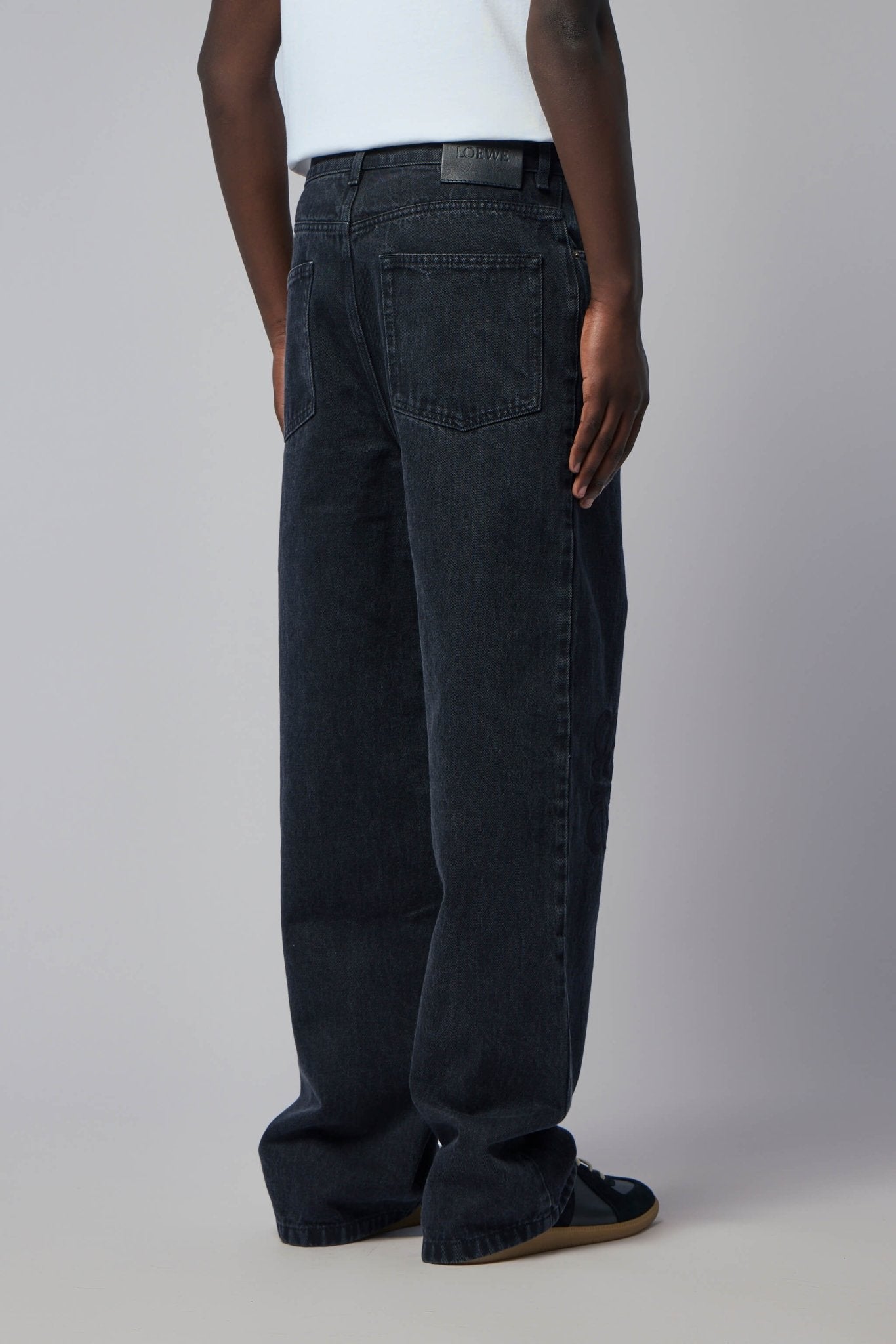 Anagram Baggy Jeans in Denim