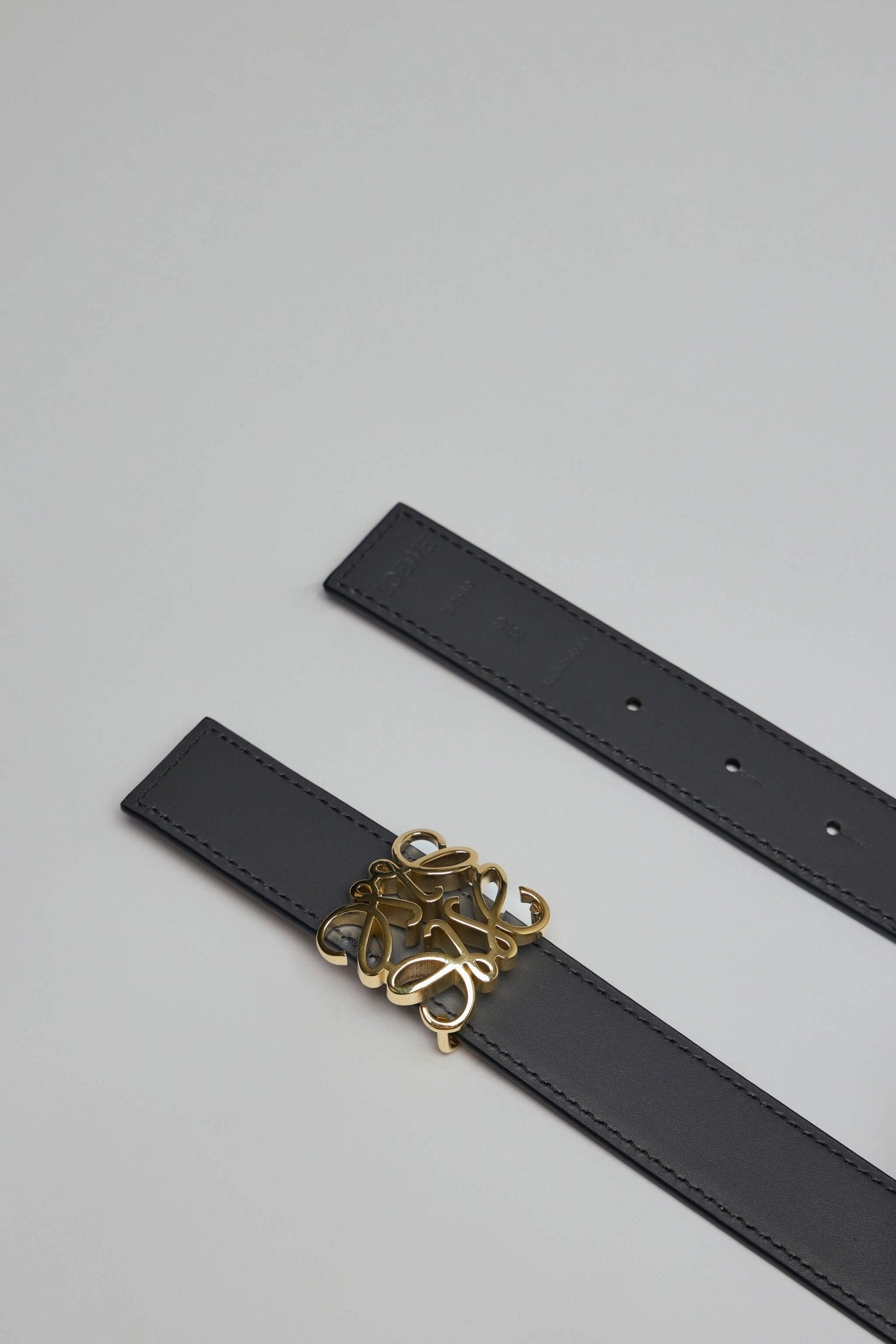 Reversible Anagram Bombé Belt