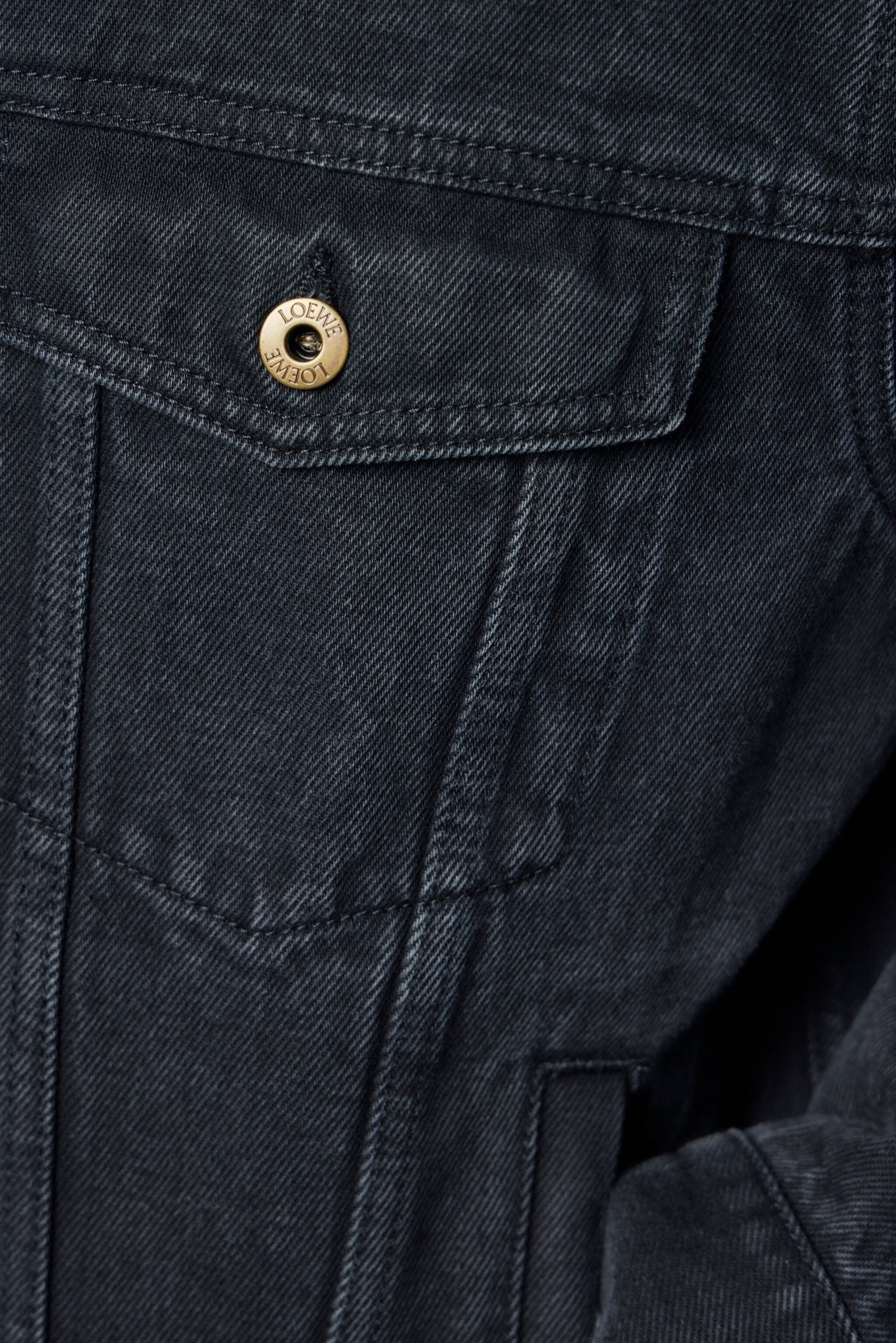 Anagram Jacket in Denim