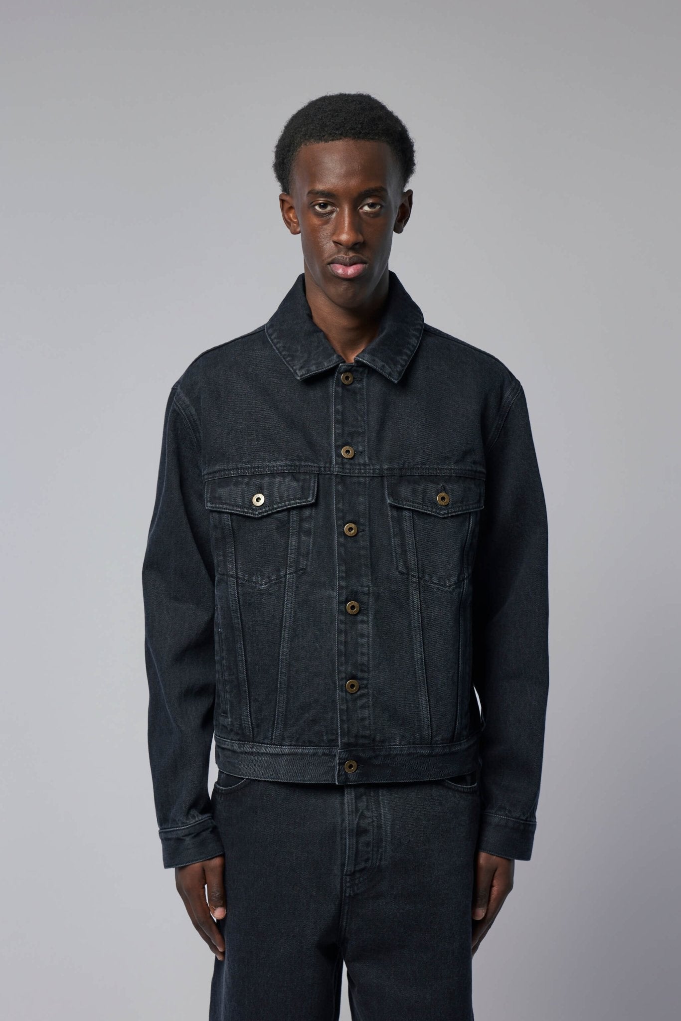 Anagram Jacket in Denim