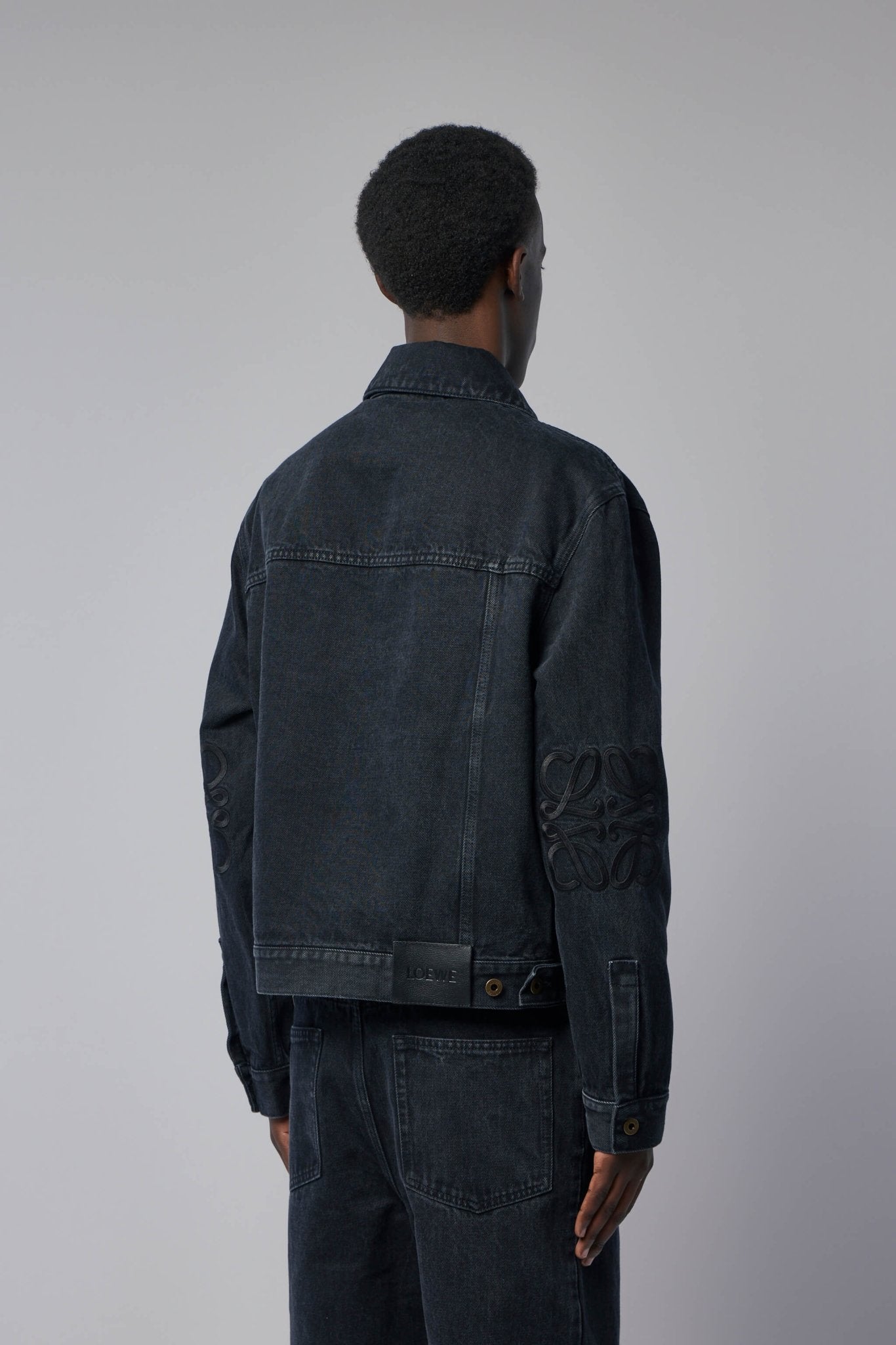 Anagram Jacket in Denim