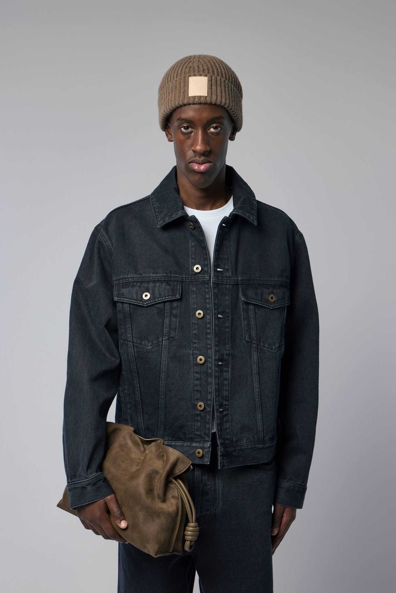 Anagram Jacket in Denim