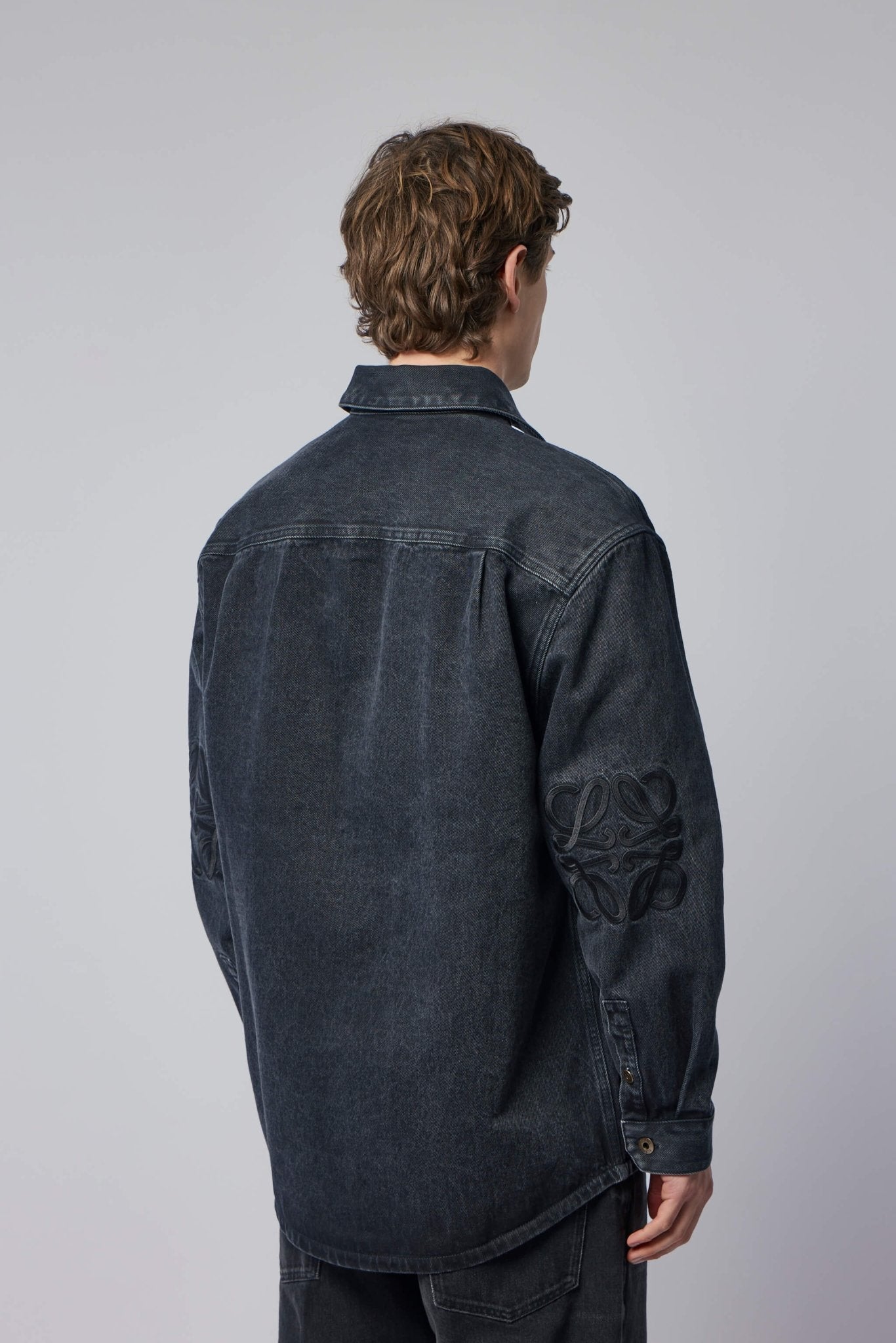 Anagram Overshirt in Denim