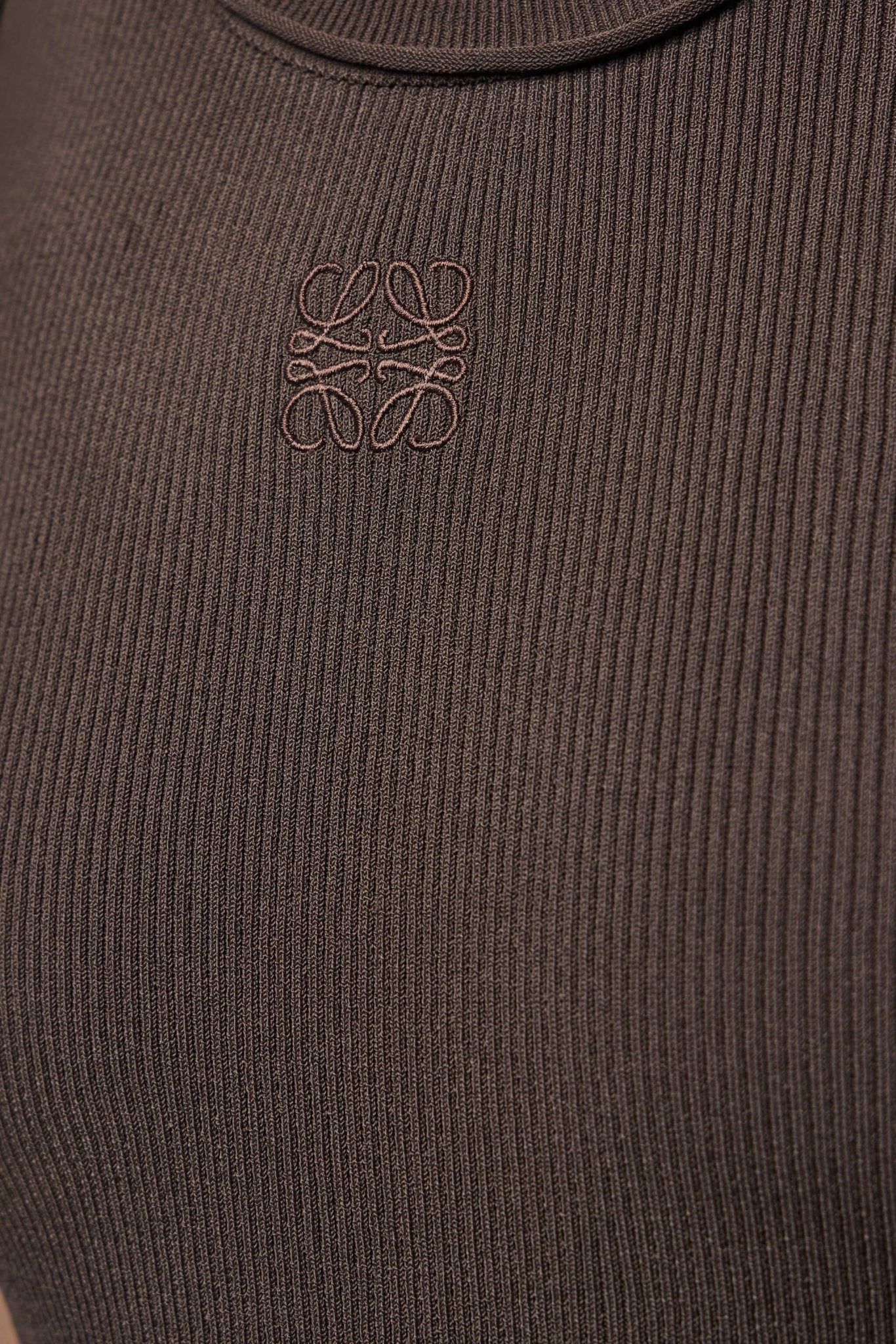 Anagram Tank Top in Stretch Viscose