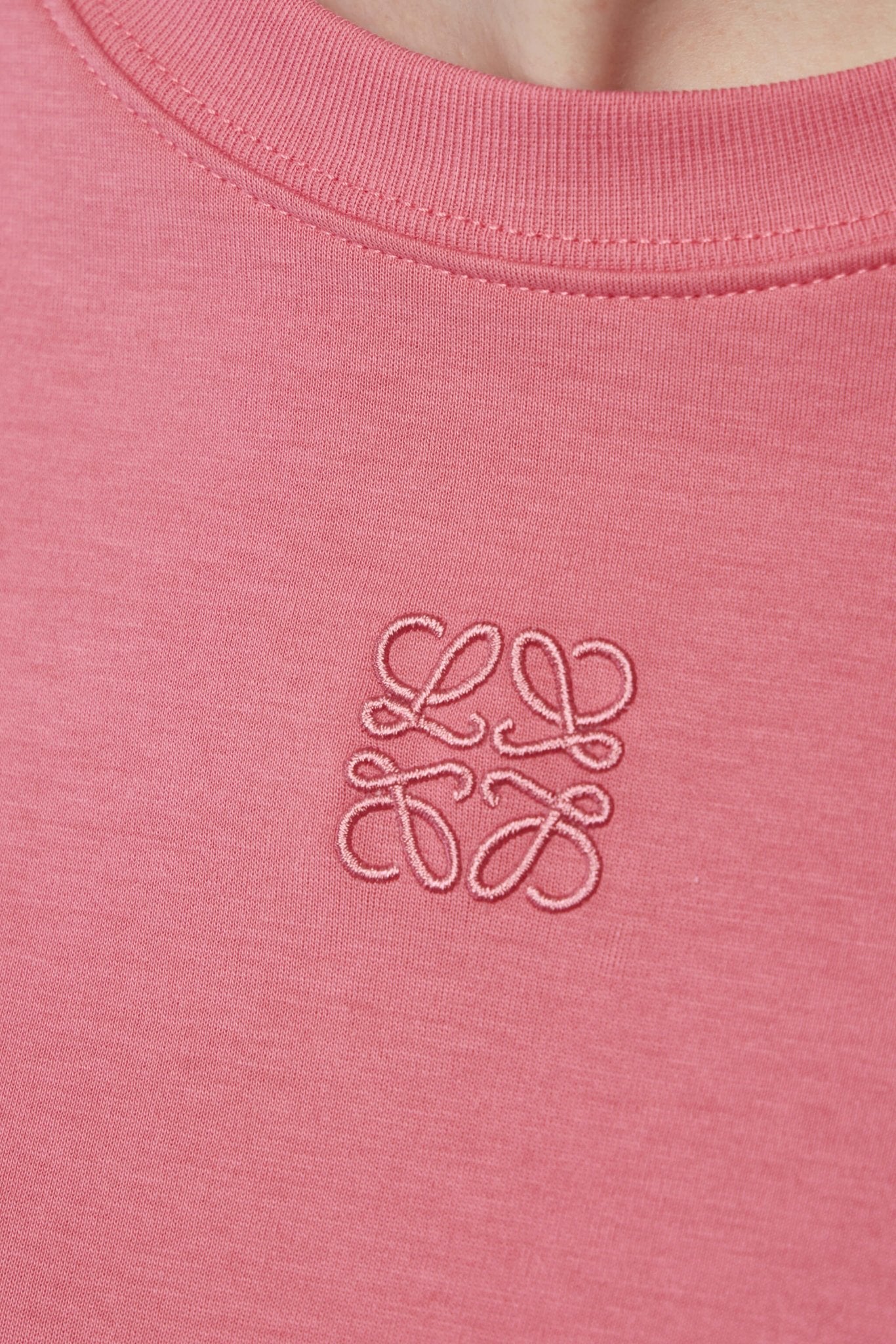 Anagram Asymmetric Cotton-blend Jersey T-shirt