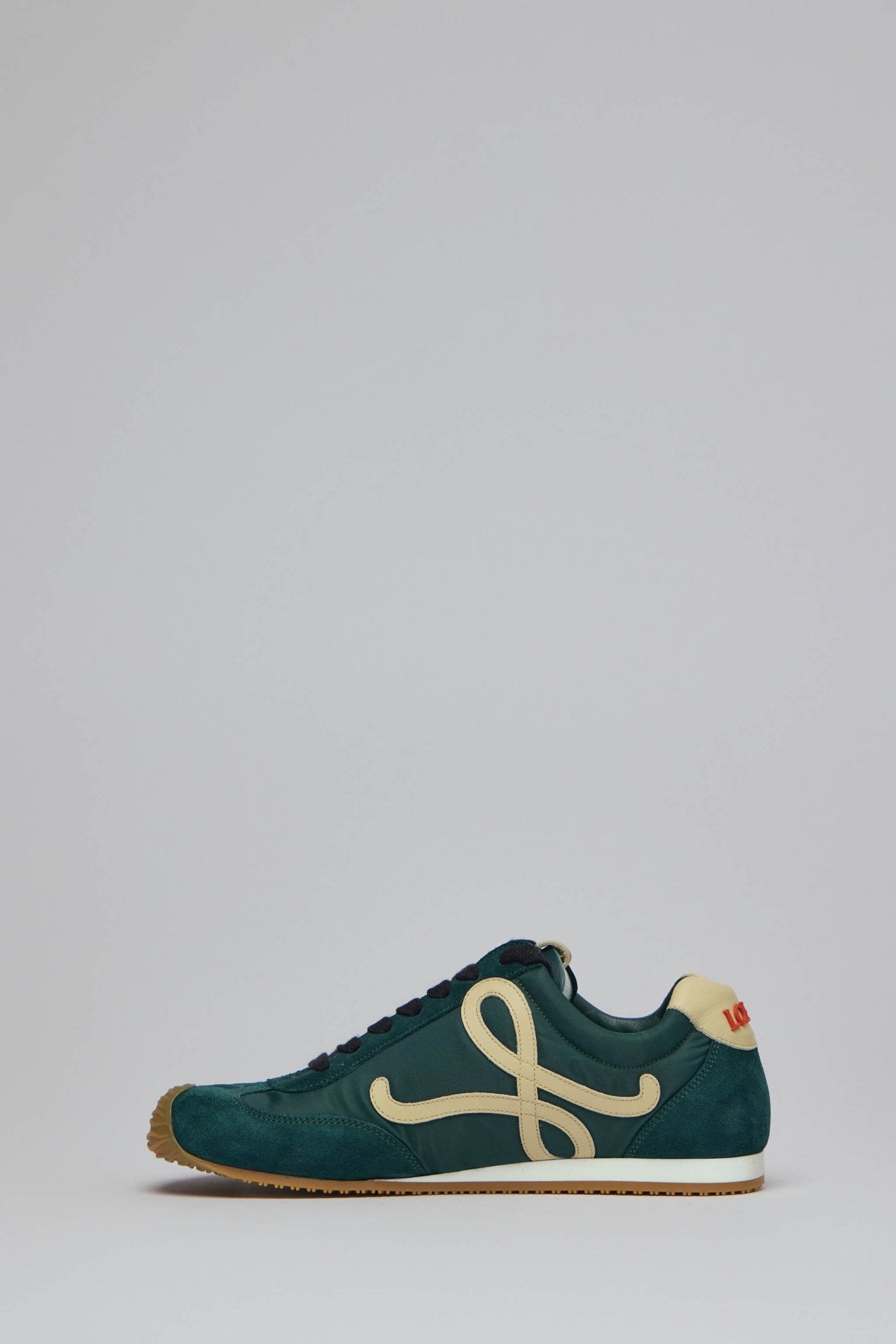 Ballet Runner 2.0 in Nylon and Calfskin