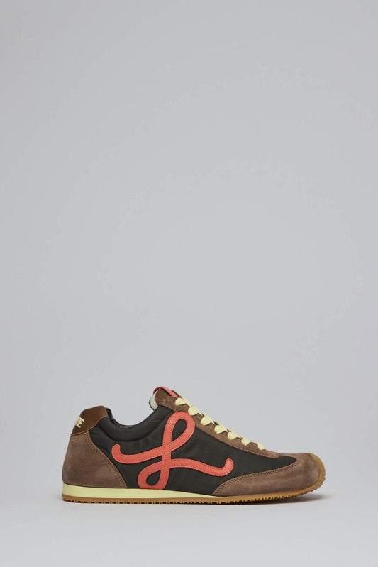 Ballet Runner 2.0 in Nylon and Calfskin