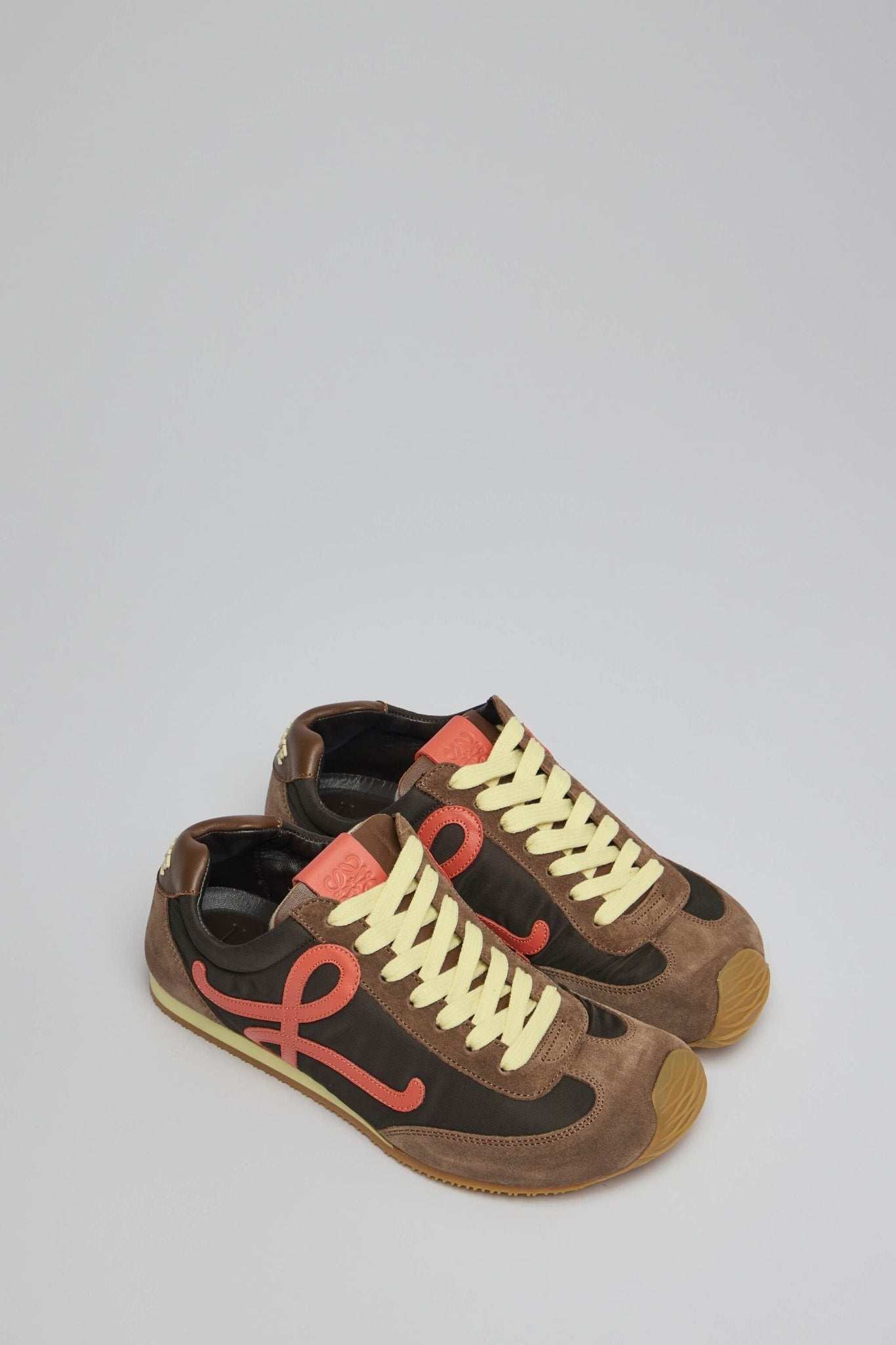 Ballet Runner 2.0 in Nylon and Calfskin