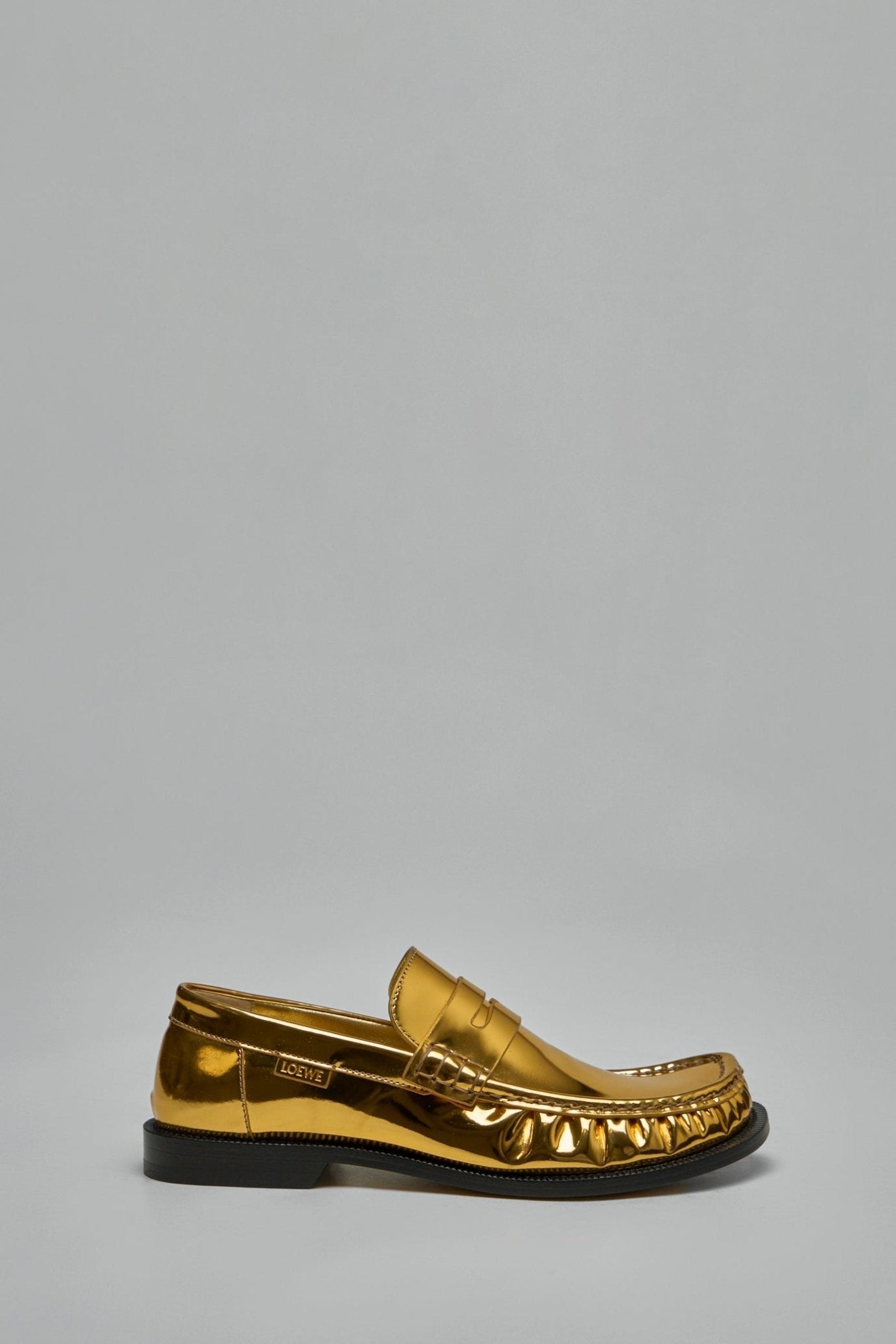 Campo Loafer in Metallic Calfskin