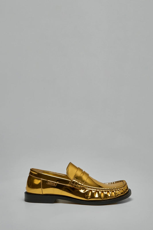 Campo Loafer in Metallic Calfskin