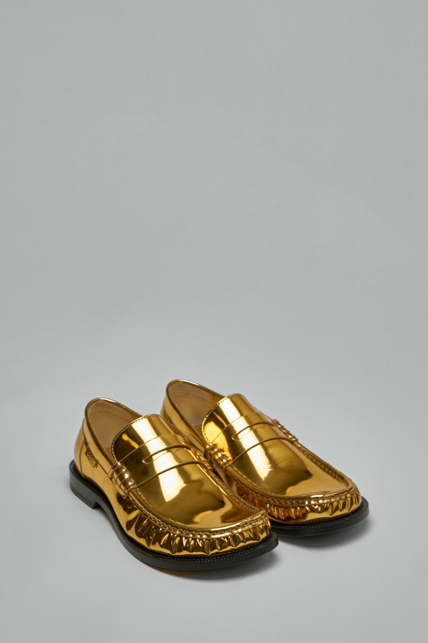 Campo Loafer in Metallic Calfskin