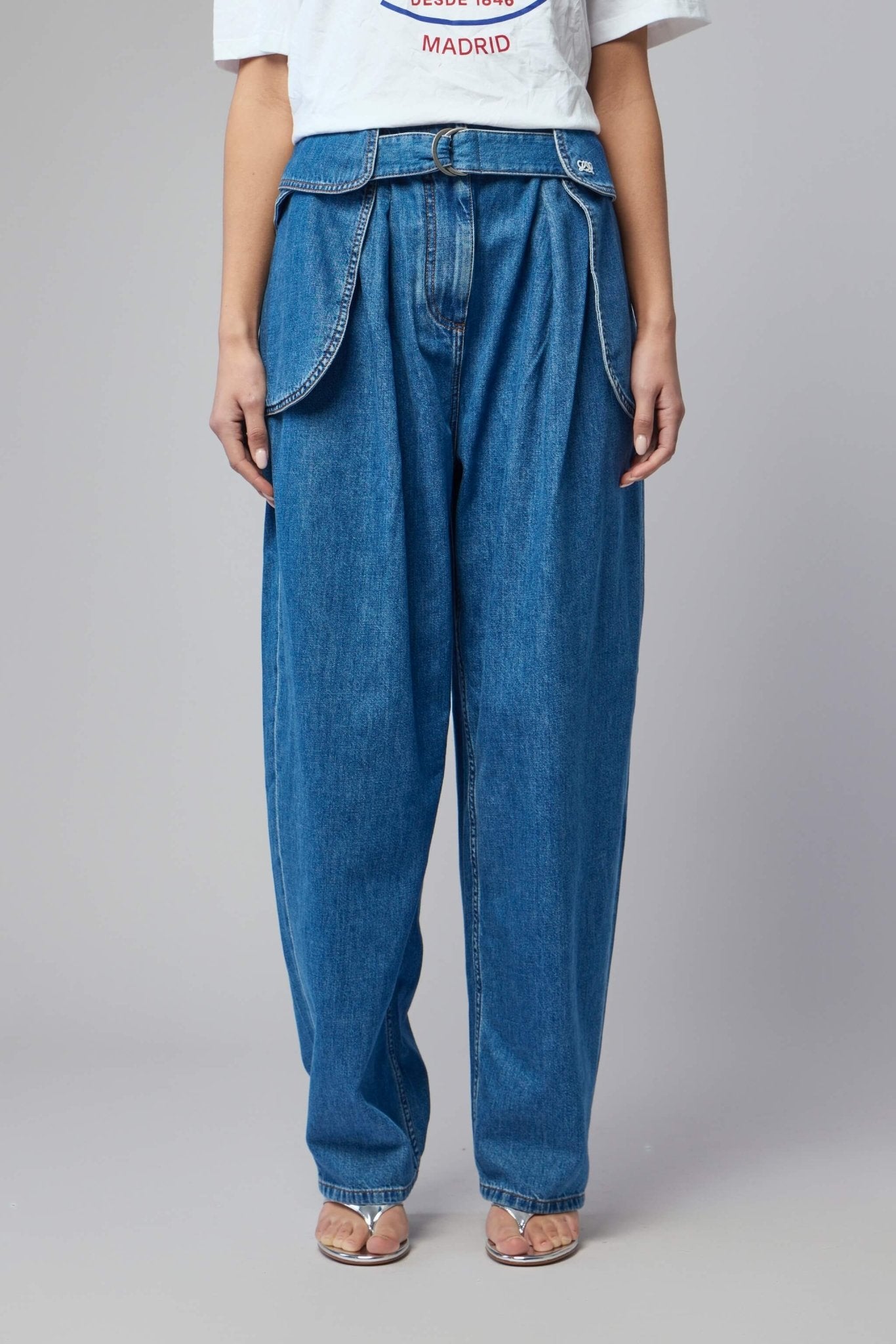 Cargo Jeans in Denim