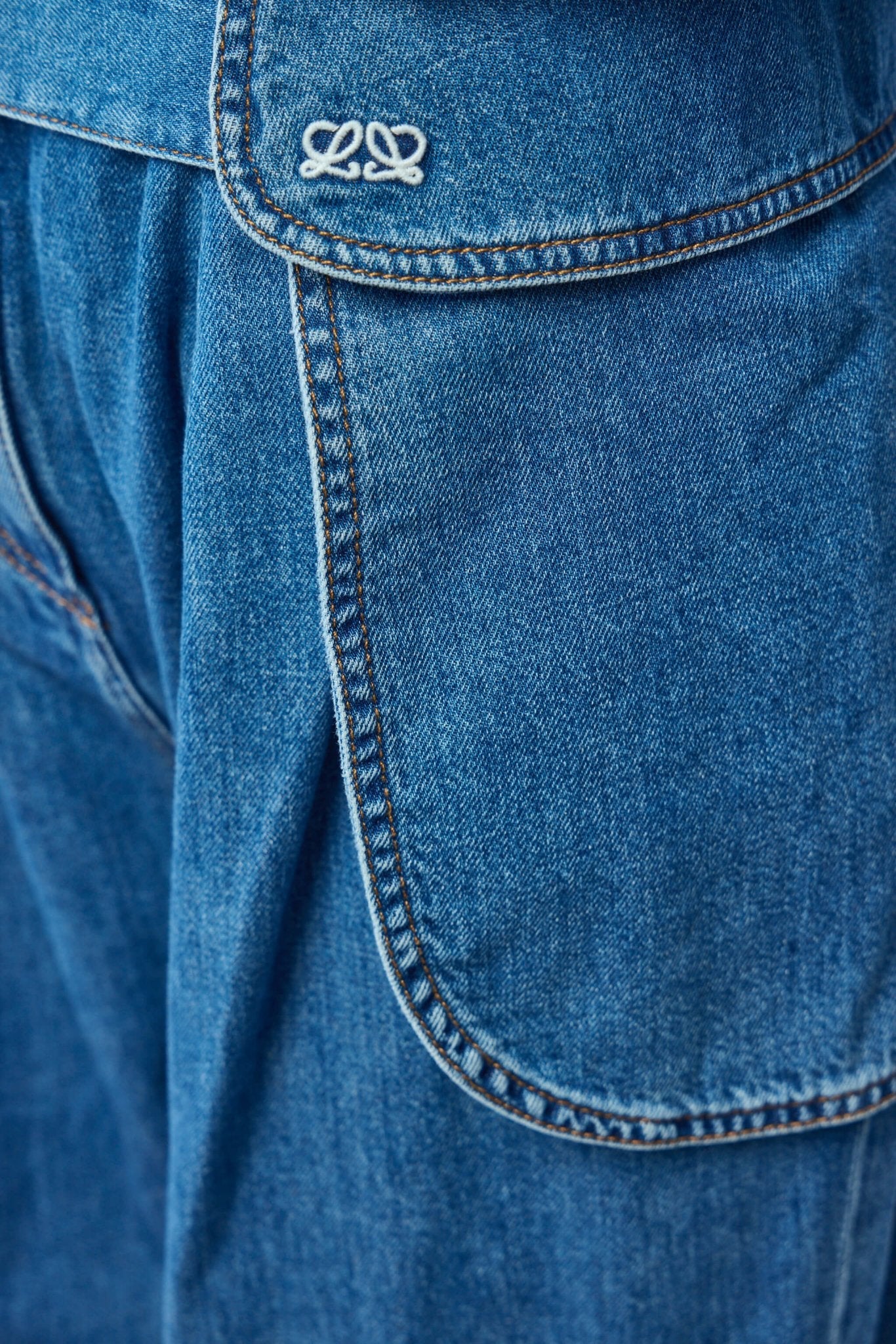 Cargo Jeans in Denim