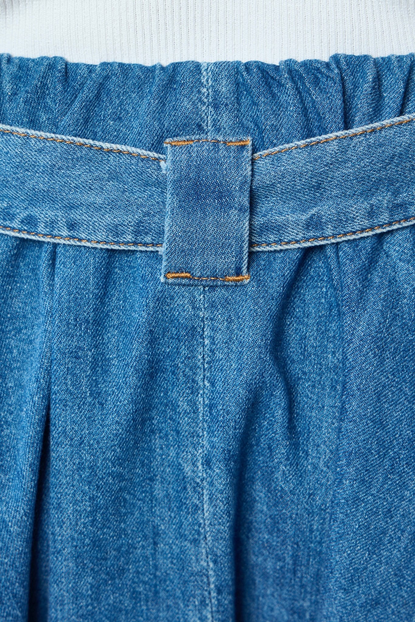 Cargo Skirt in Denim
