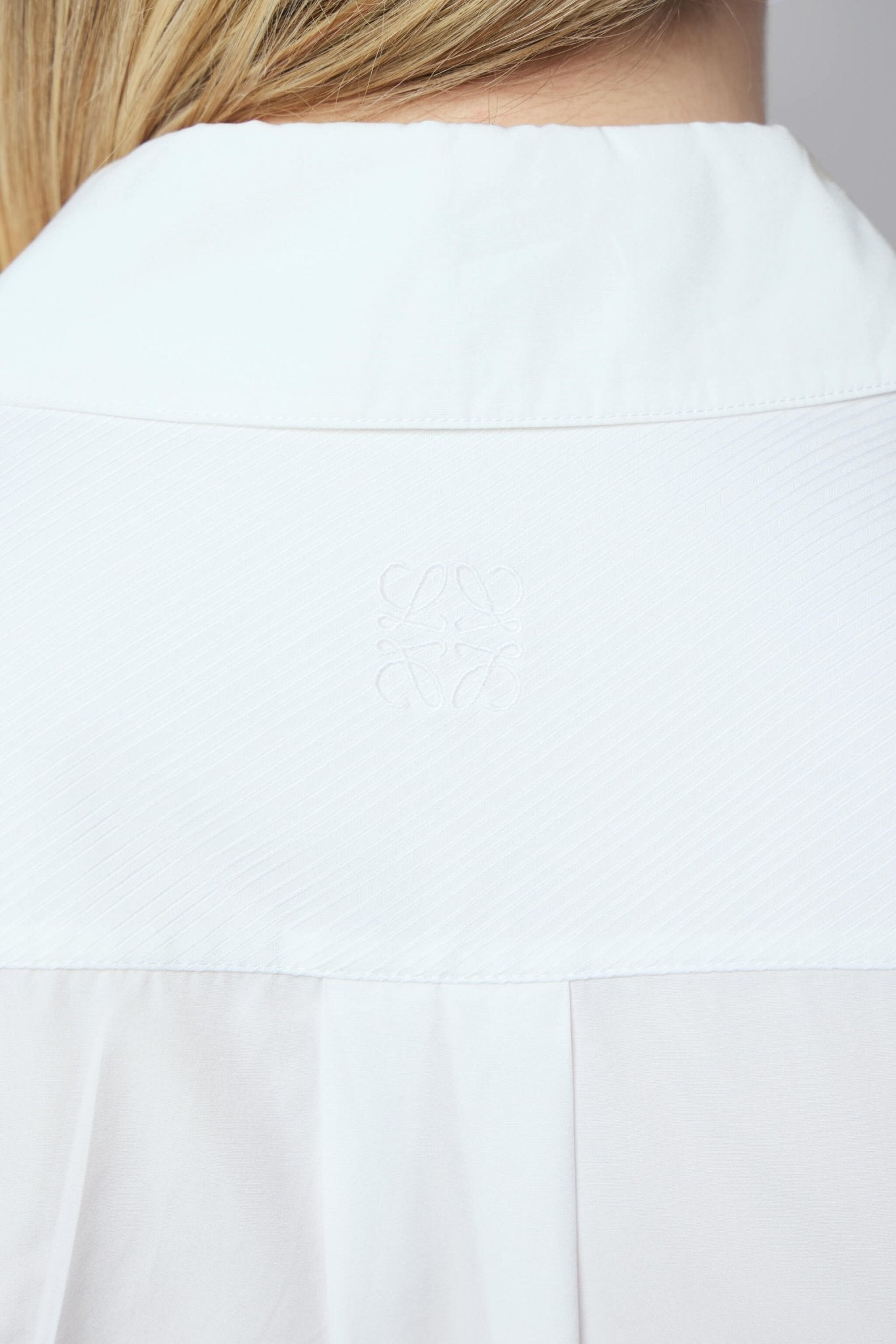 Draped Dress in Cotton