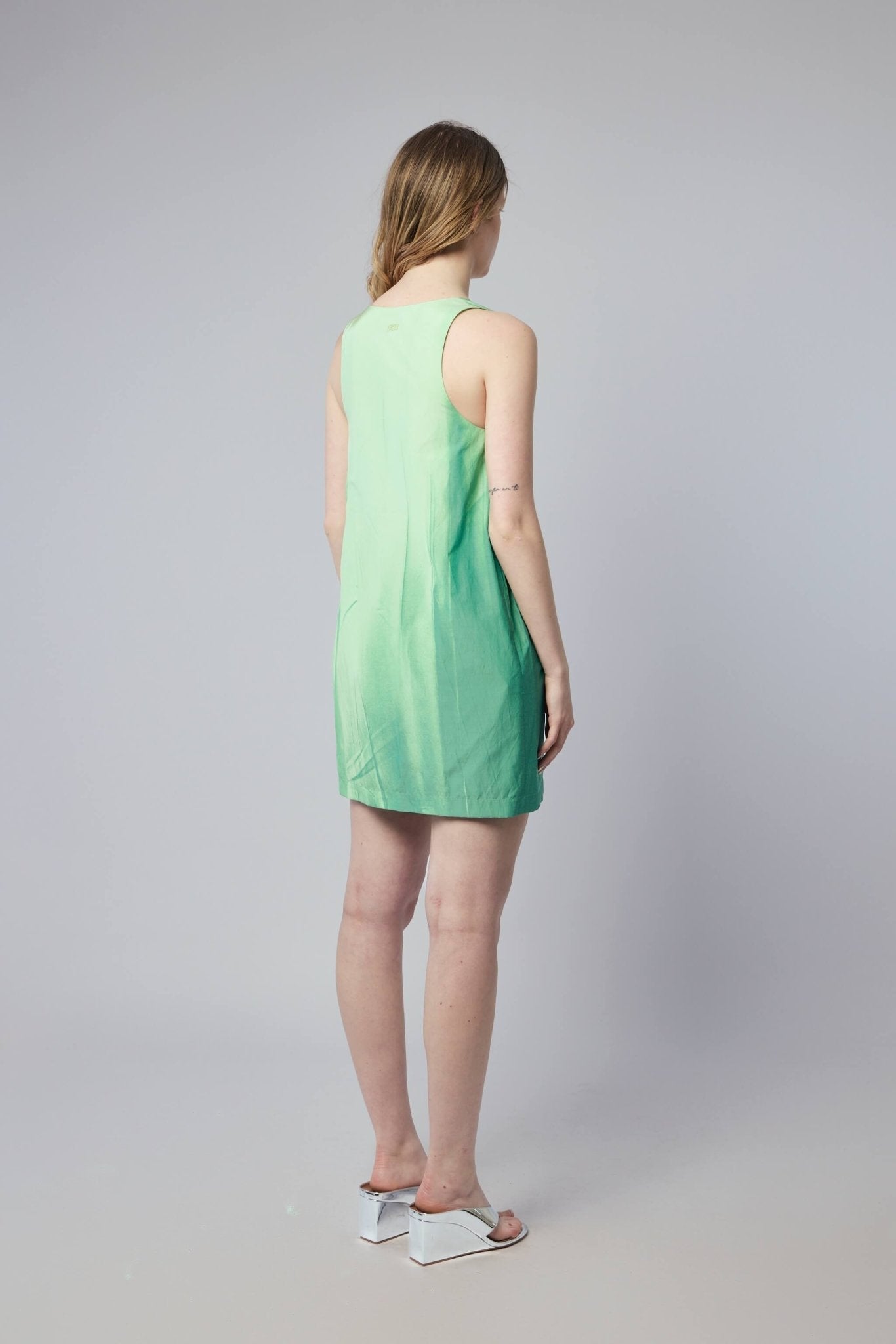 Dress in Technical Cotton