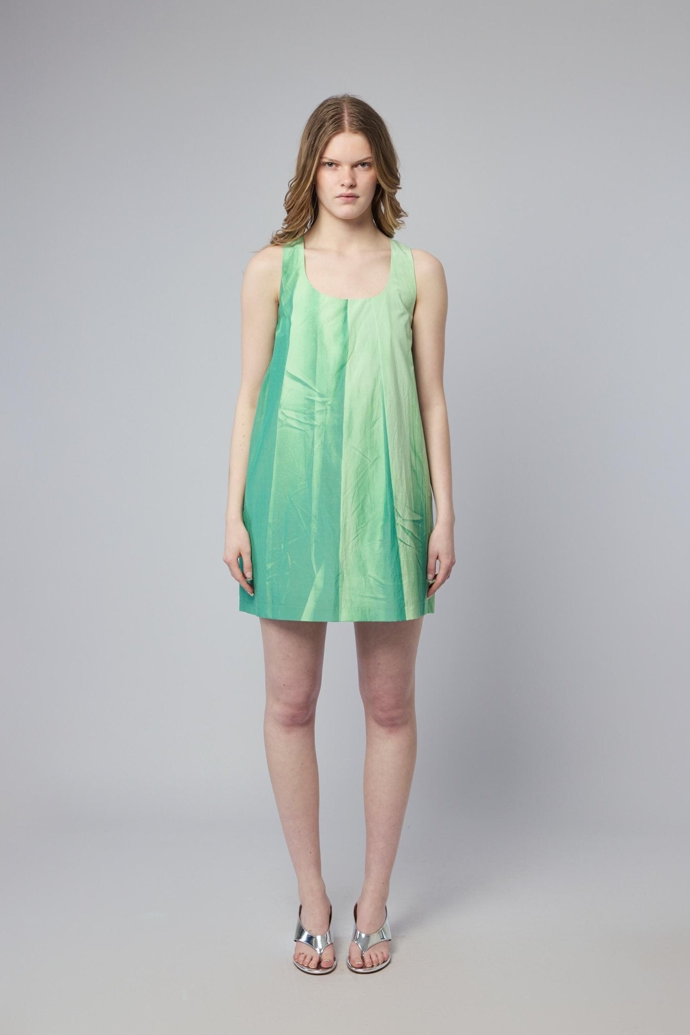 Dress in Technical Cotton
