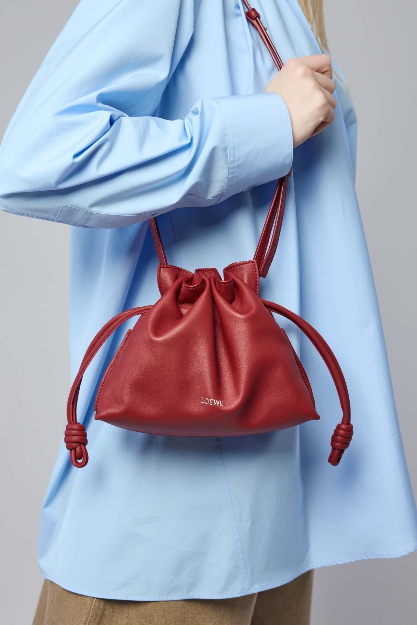 Mini Flamenco Clutch in Nappa Calfskin
