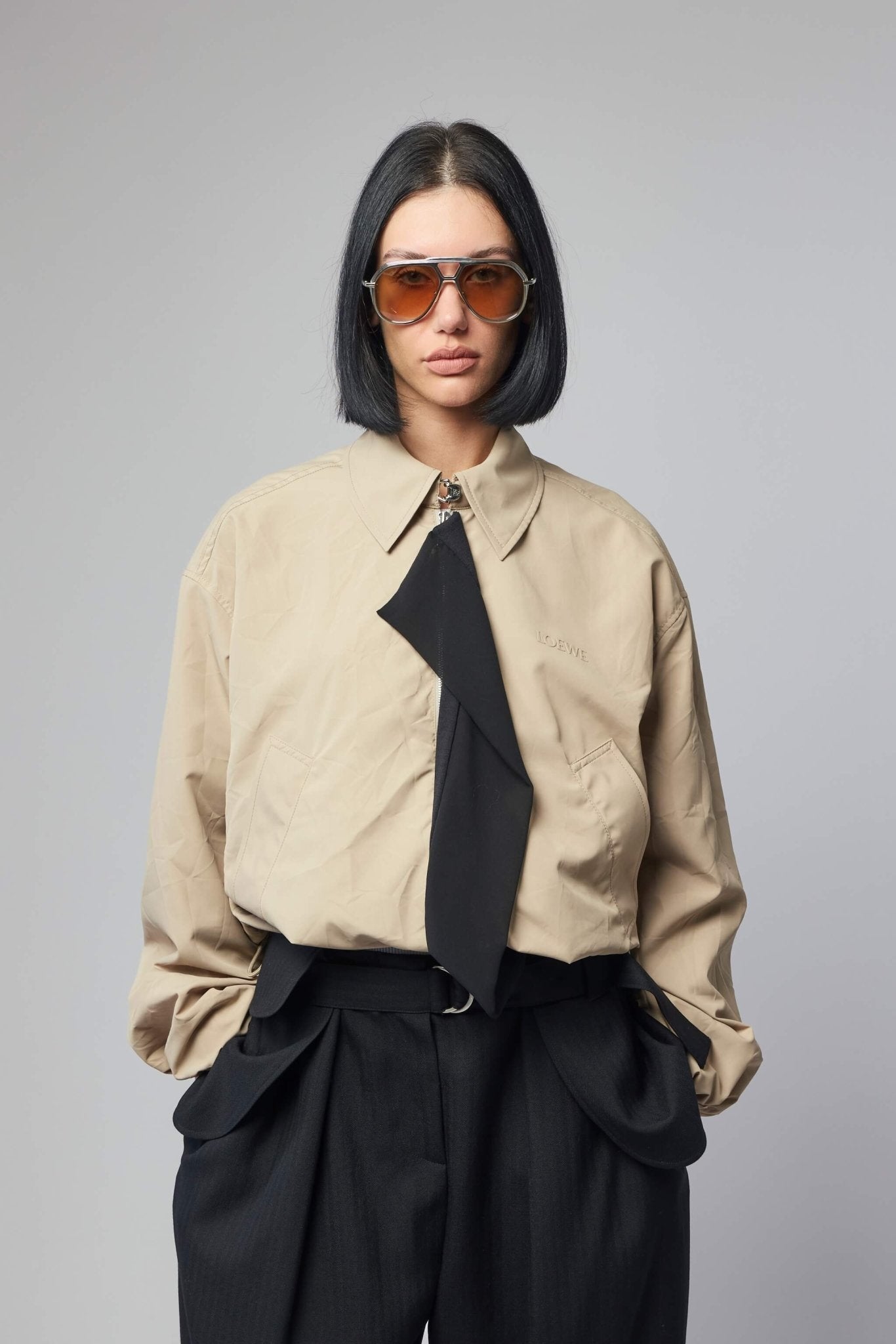 Polyester Bomber Jacket