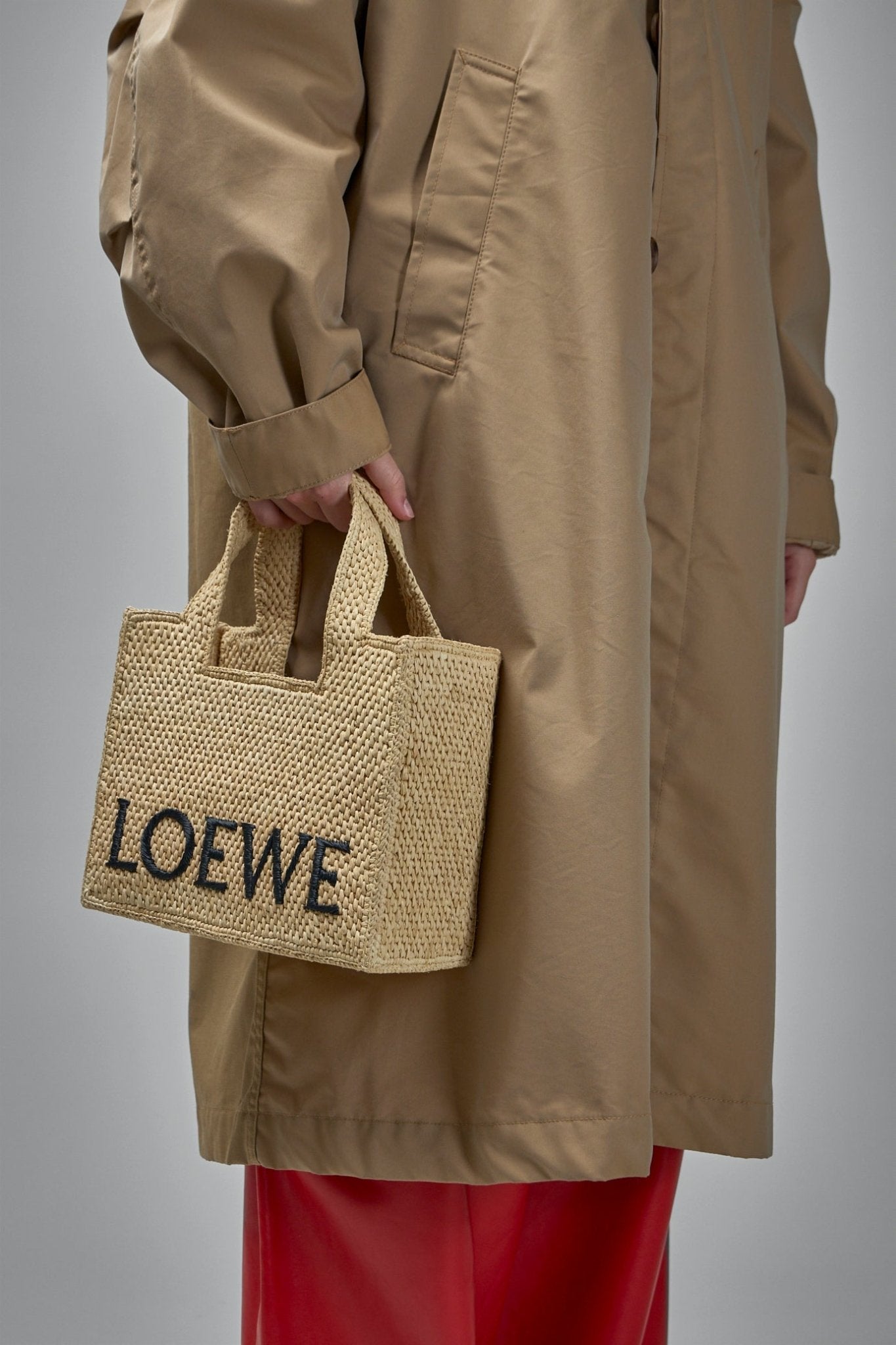 Loewe Font Tote Small Bag