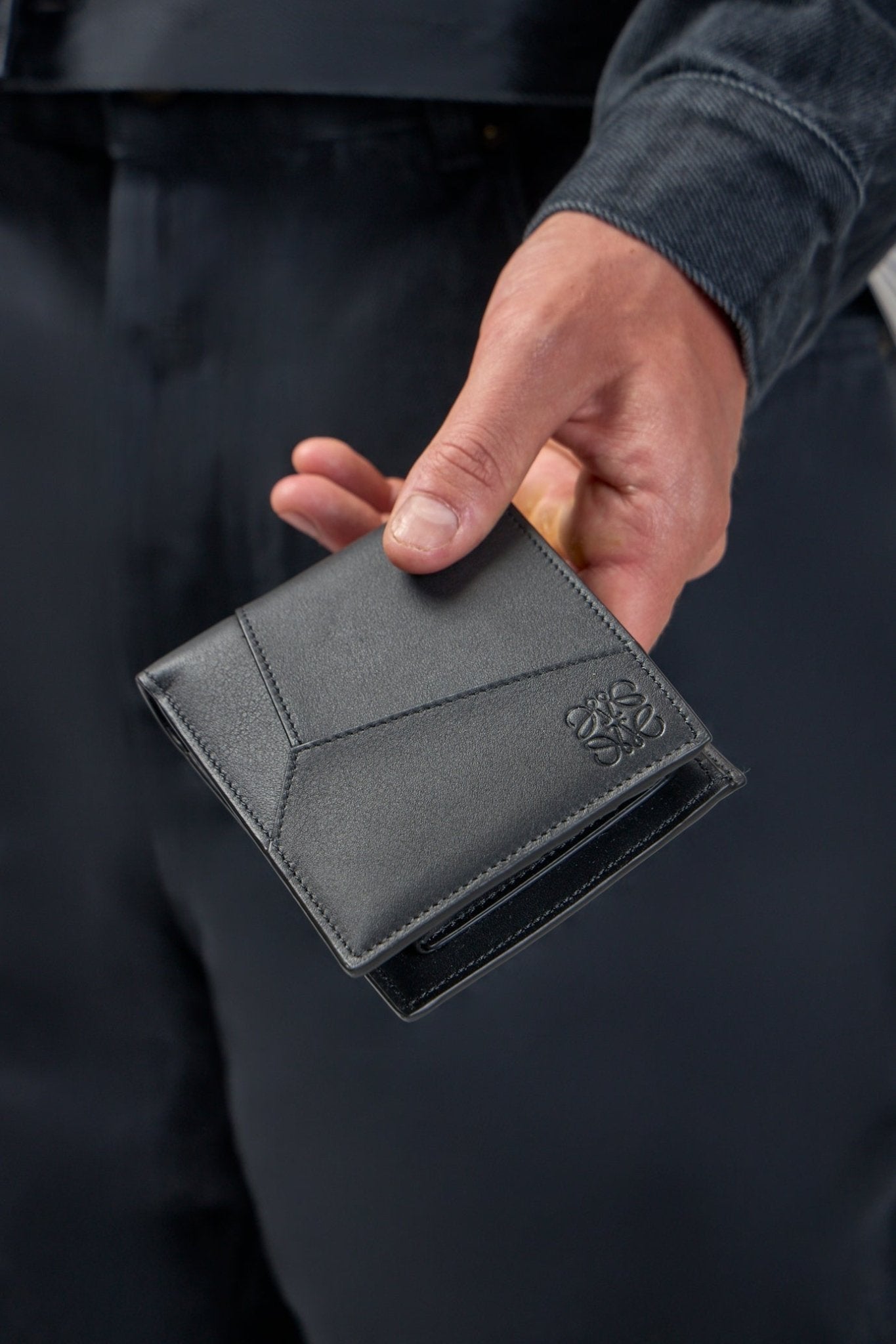 Puzzle Bifold Coin Wallet