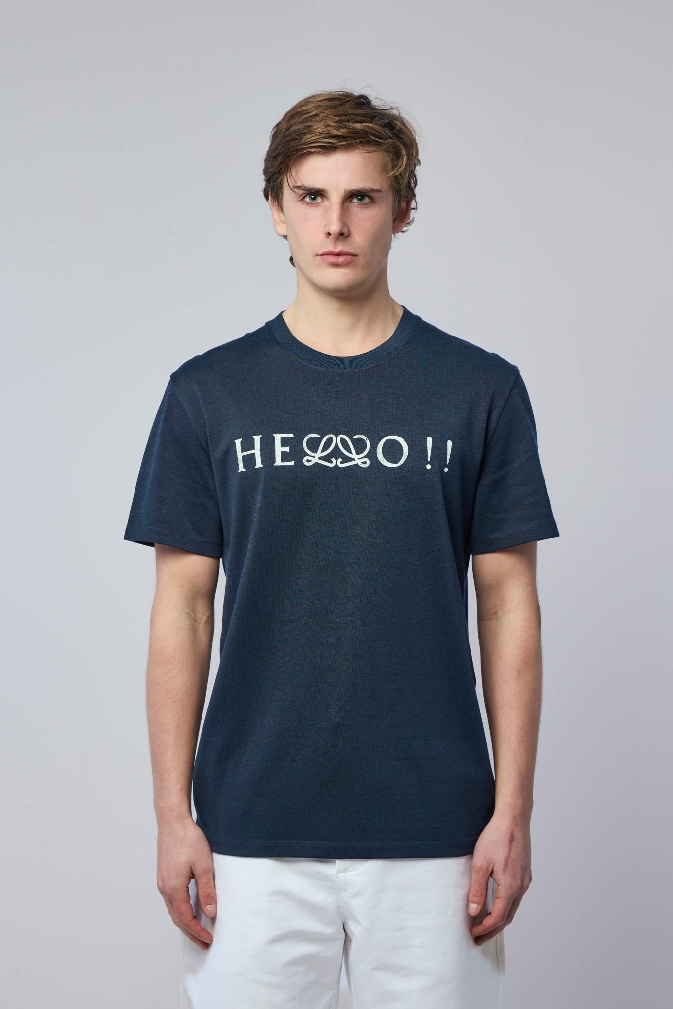 Regular Fit T-shirt in Cotton Blend