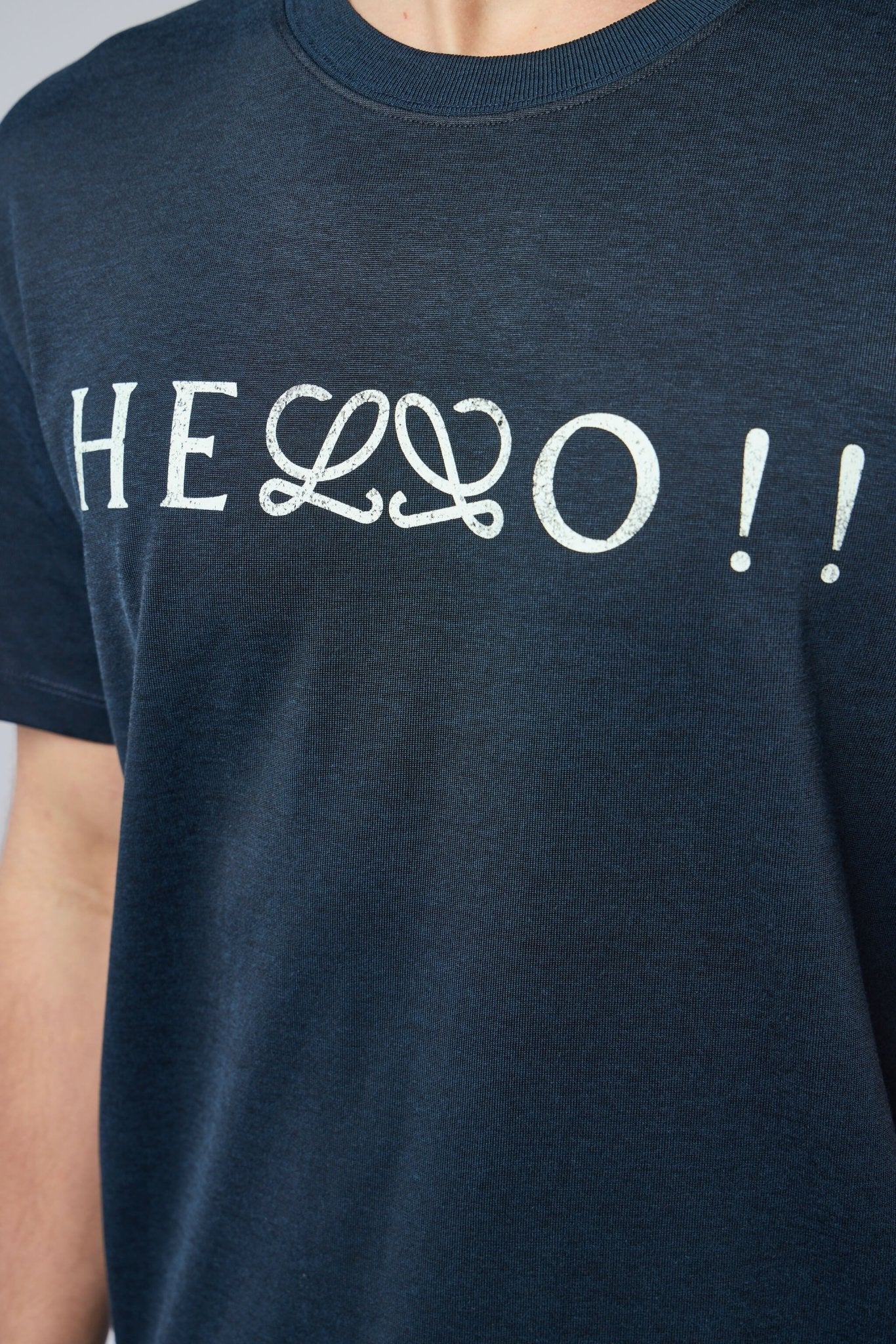 Regular Fit T-shirt in Cotton Blend