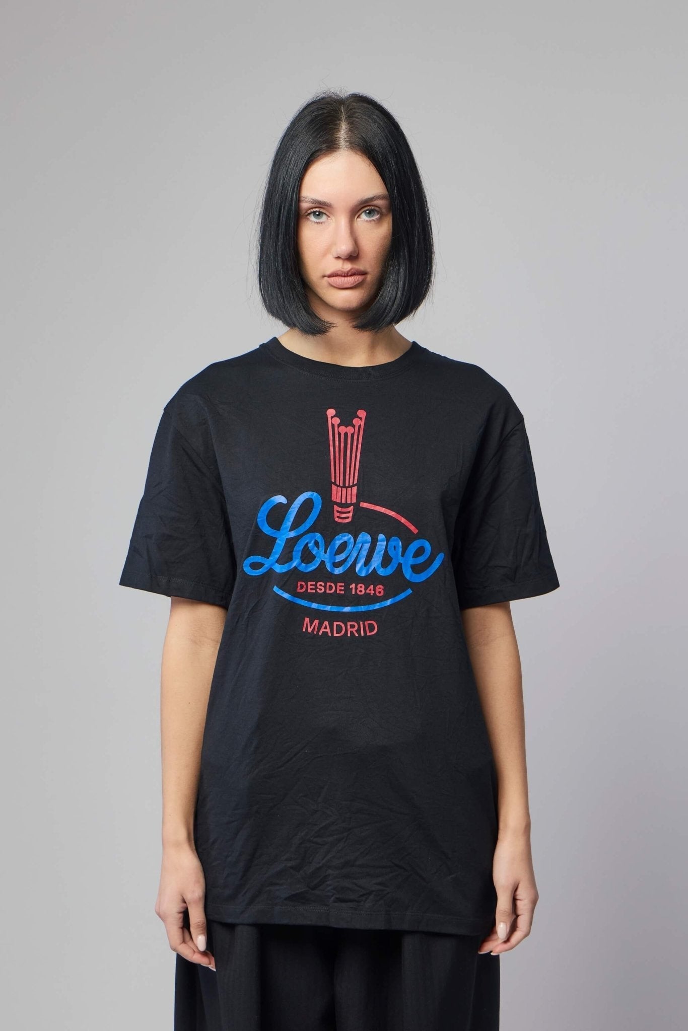 T-shirt in Cotton Blend