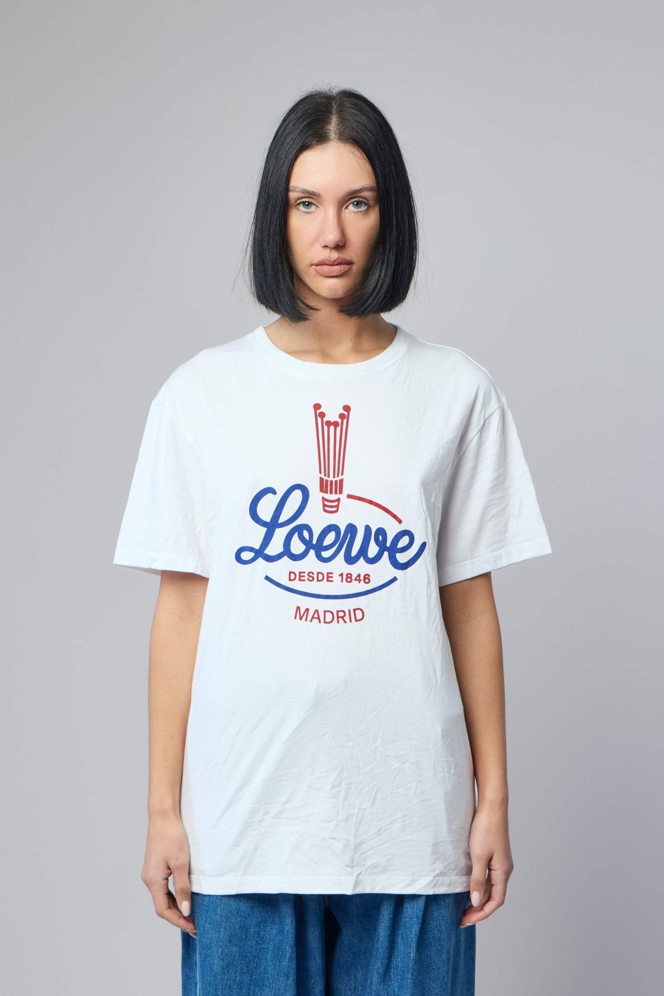 T-shirt in Cotton Blend