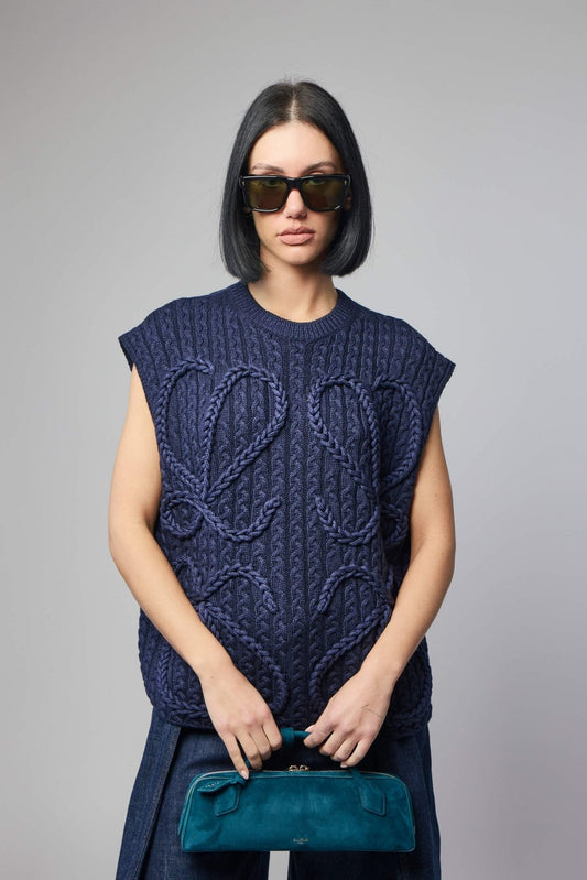 Wool Knit Vest