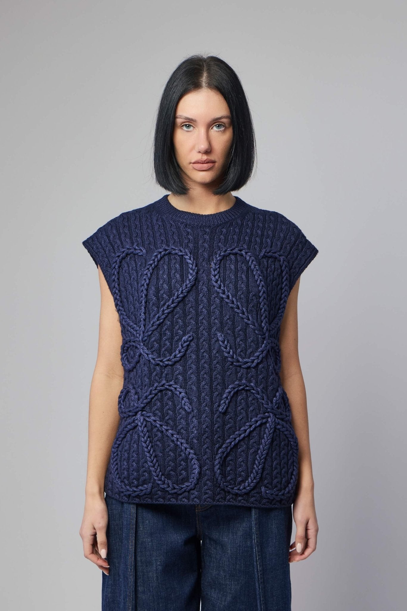 Wool Knit Vest
