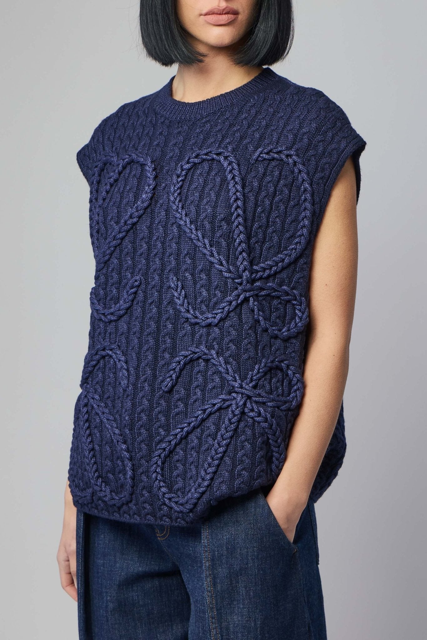 Wool Knit Vest