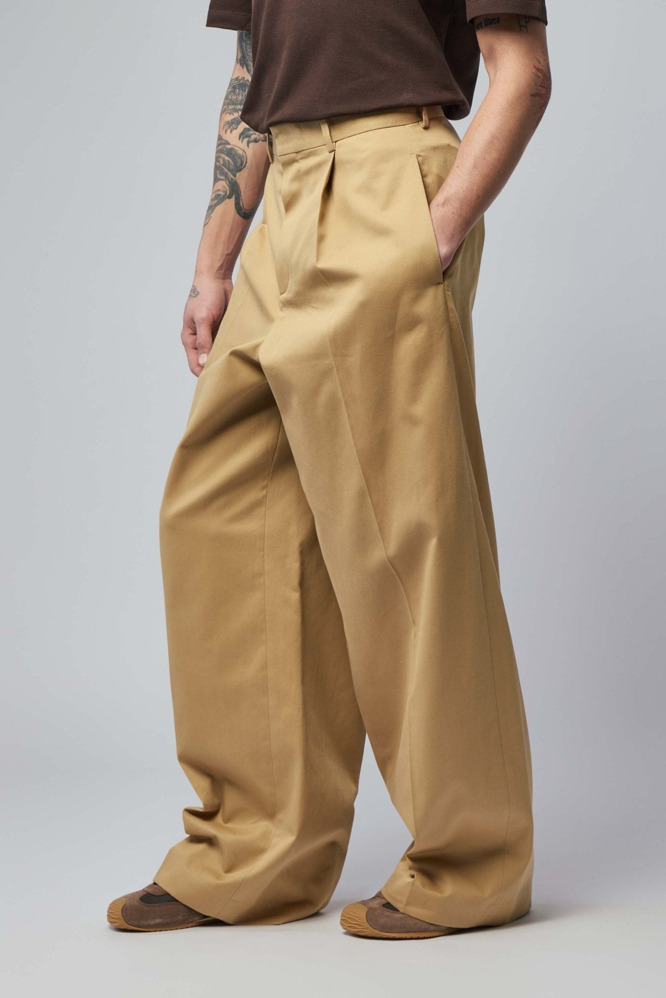 Wide Leg Trousers
