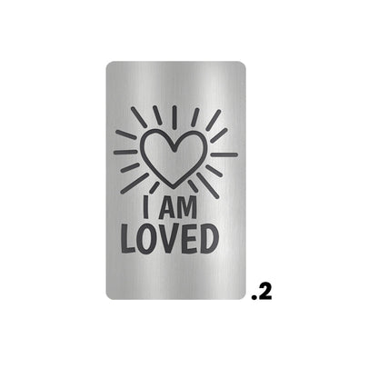 Custom Cane Engraving - Rectangle Stainless Steel