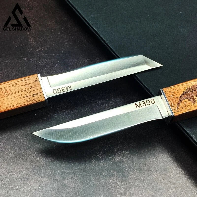 M390 Dragon and Phoenix Two Kitchen Knifes Gift Set-GS124