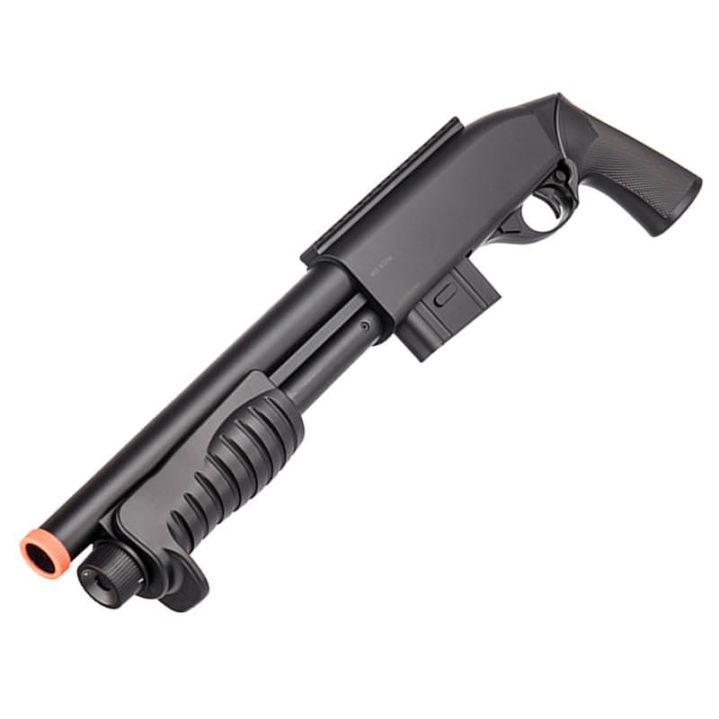 Double Eagle M401 Spring Shotgun Airsoft Gun FPS 335 - TOPHATTER'S ARMORY DEALS
