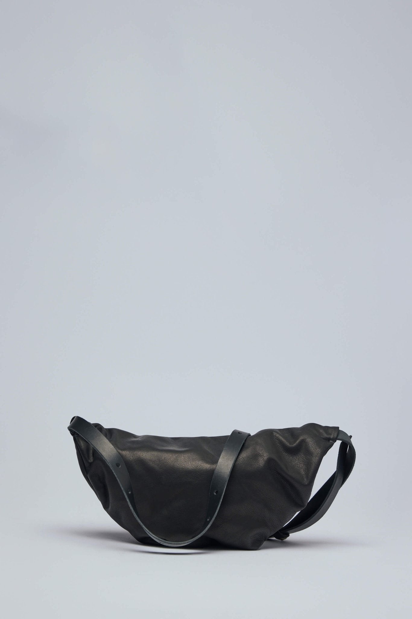 Small Zig Zag Belt Bag W/silver Crosses