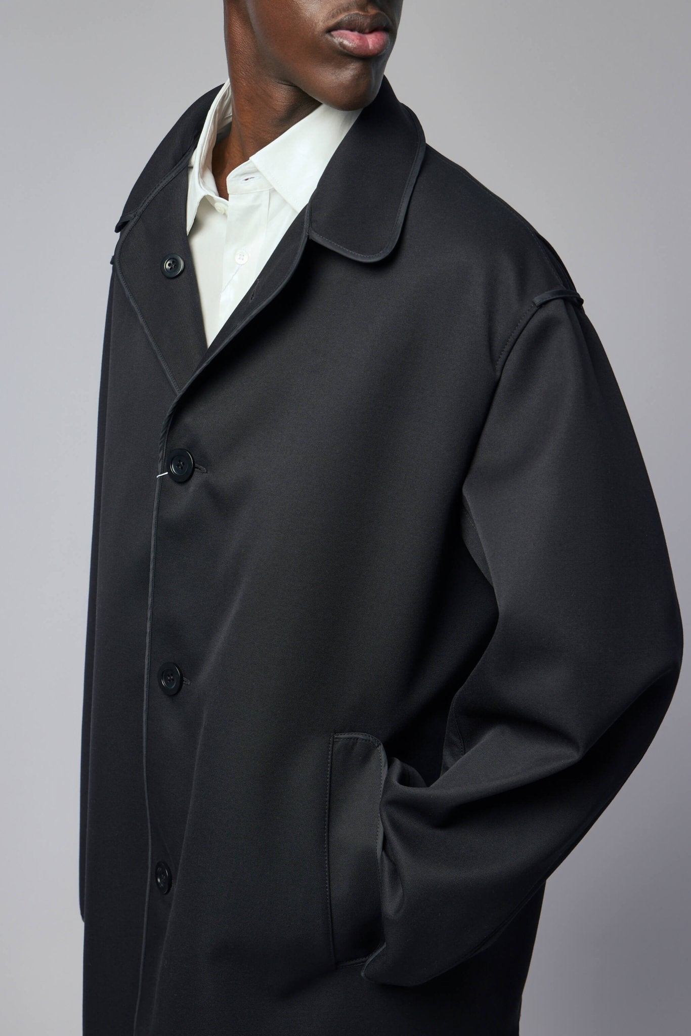 Reversible Checked Coat