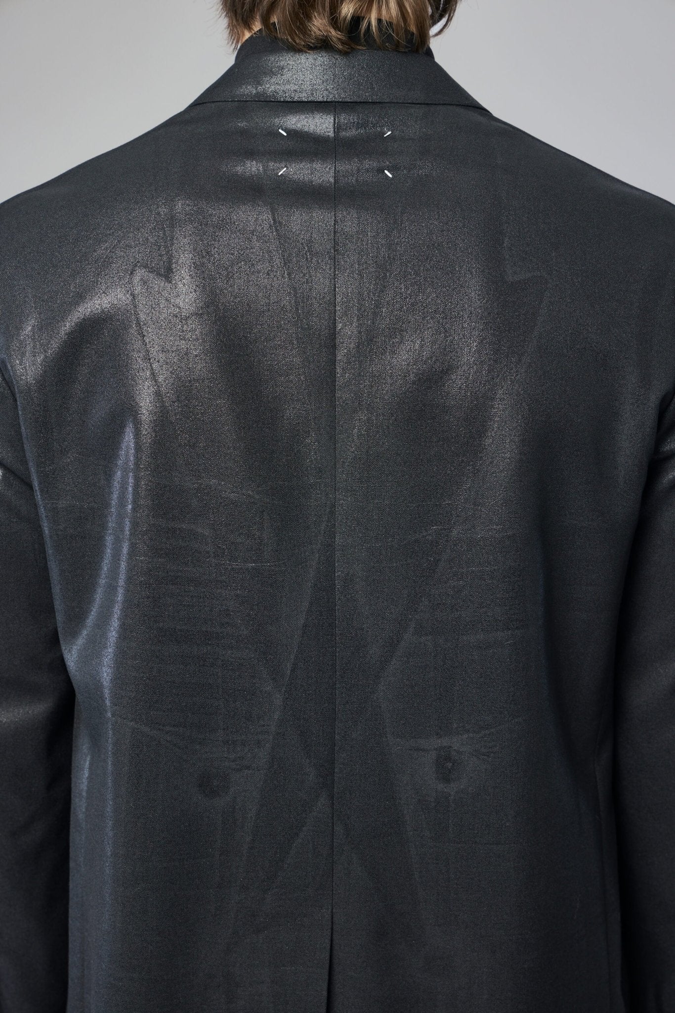 Foiled Wool Blazer
