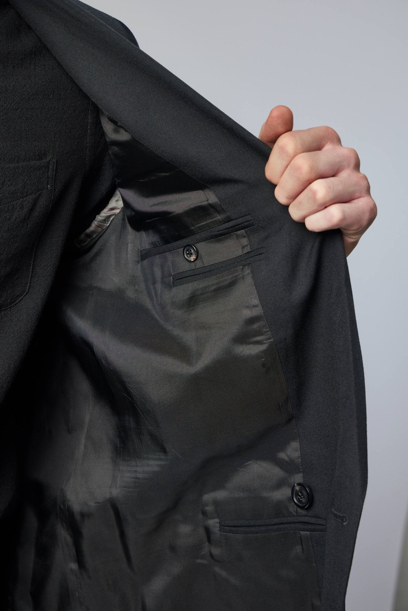 Foiled Wool Blazer