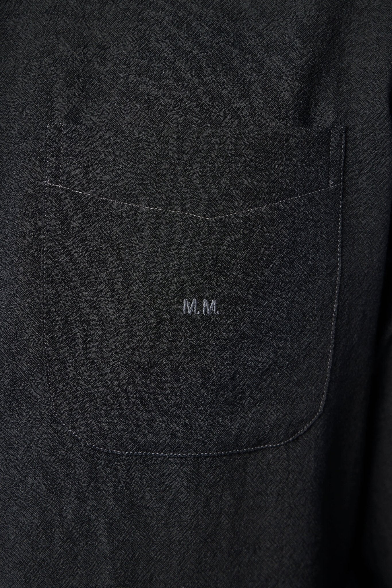 Virgin Wool Long-sleeved Shirt