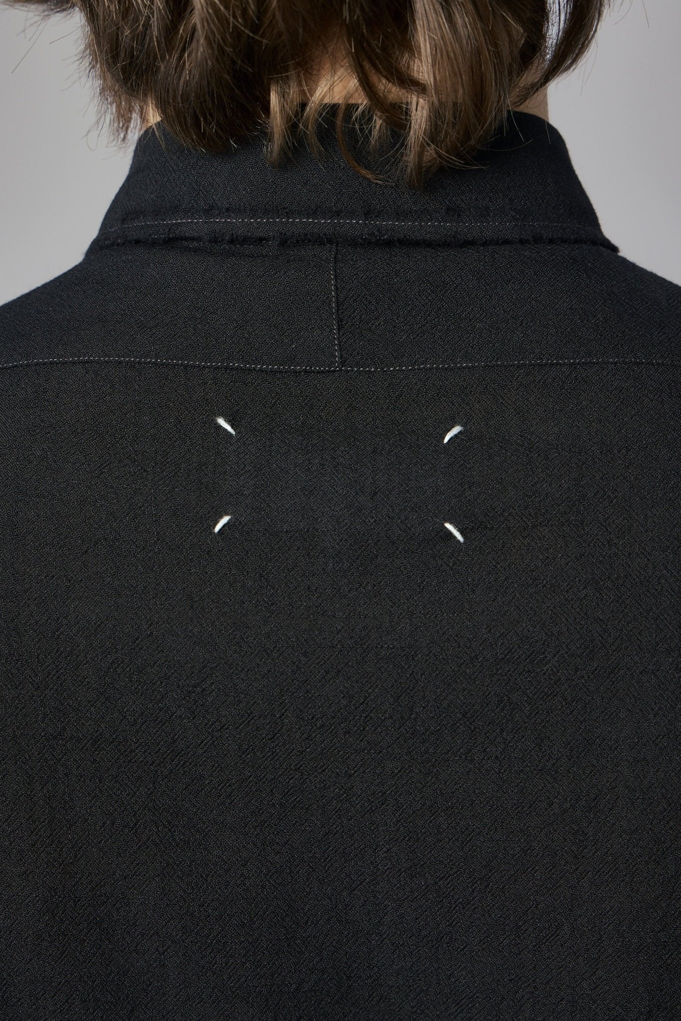 Virgin Wool Long-sleeved Shirt