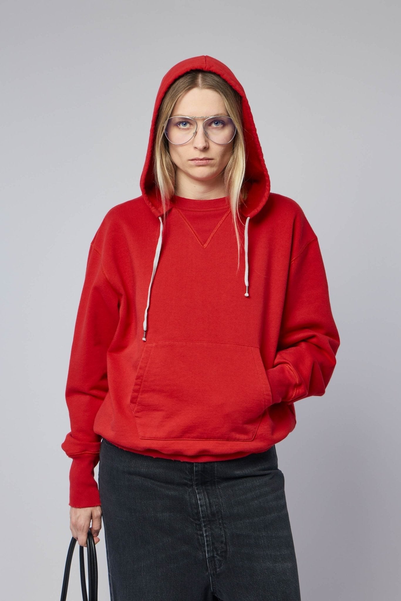 Cotton Hooded Sweatshirt