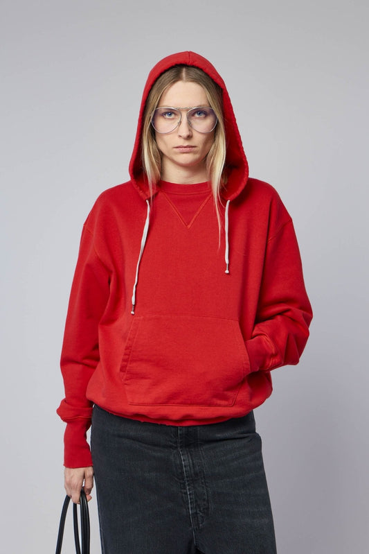 Cotton Hooded Sweatshirt