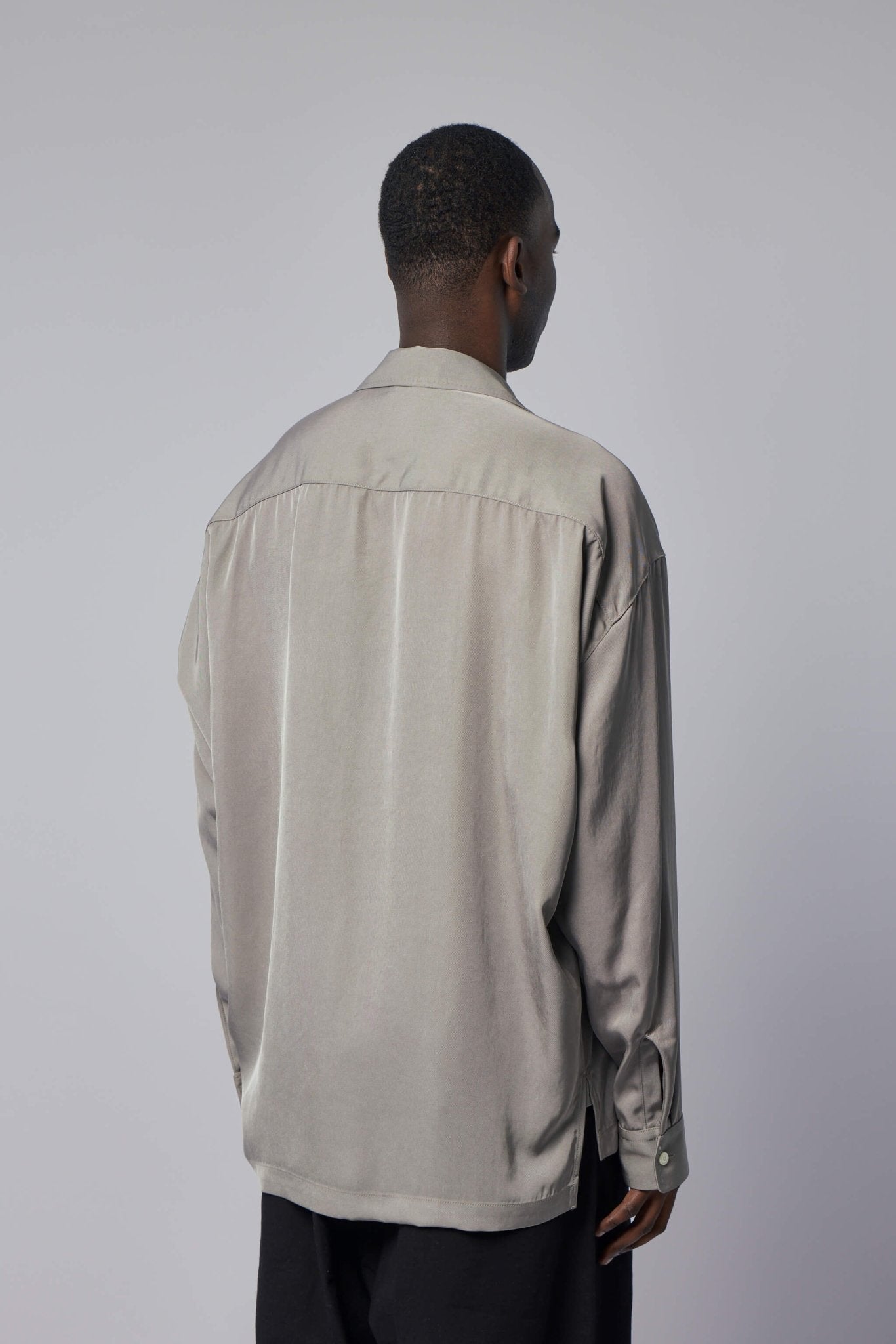 Attaced Tie L/s Shirts