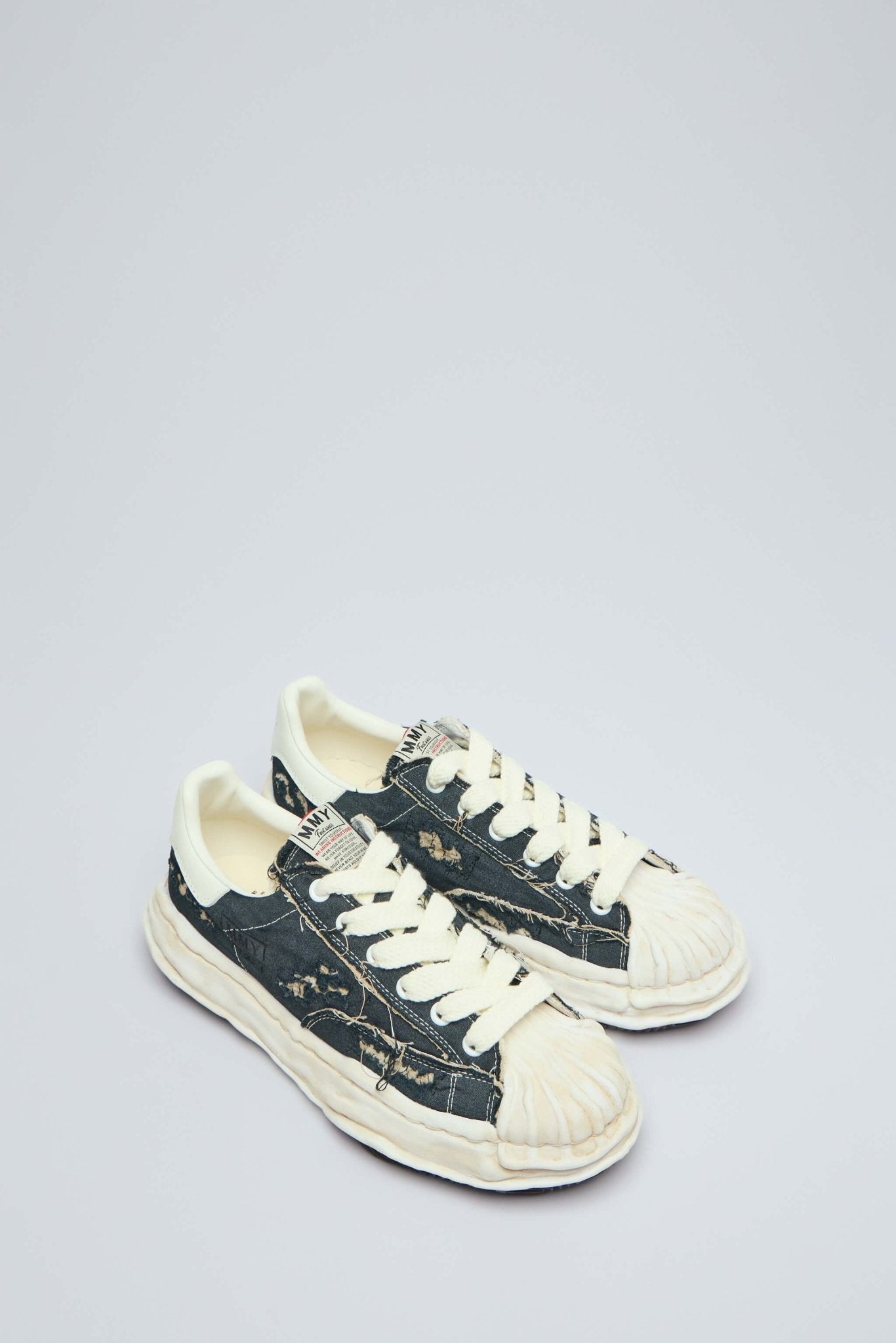 Og Sole Ripped Overdye Canvas Low-top Sneaker