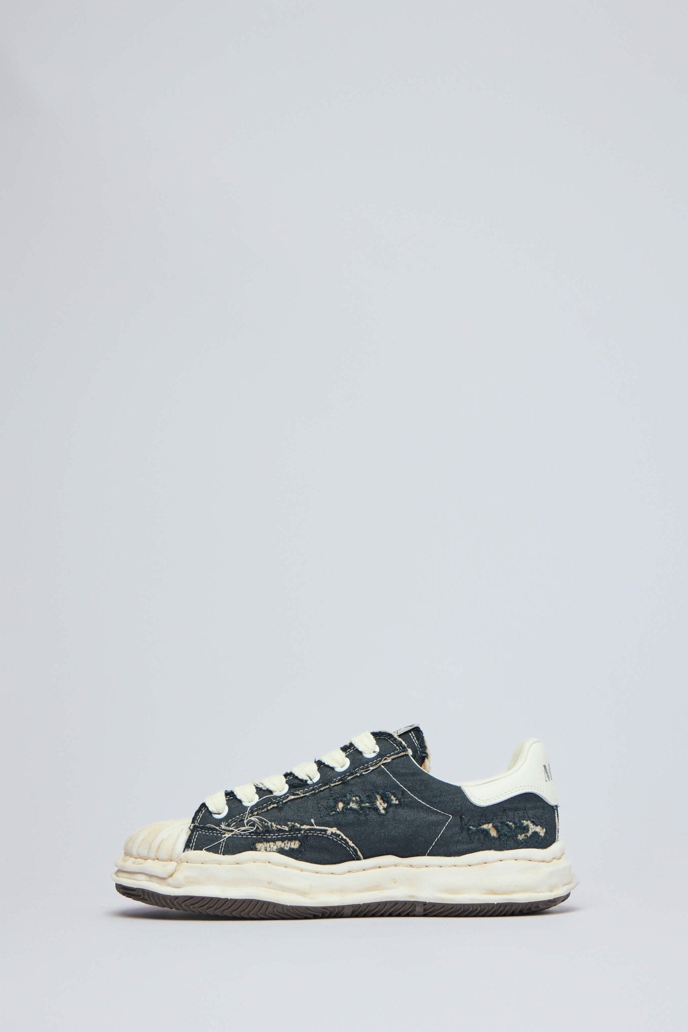 Og Sole Ripped Overdye Canvas Low-top Sneaker