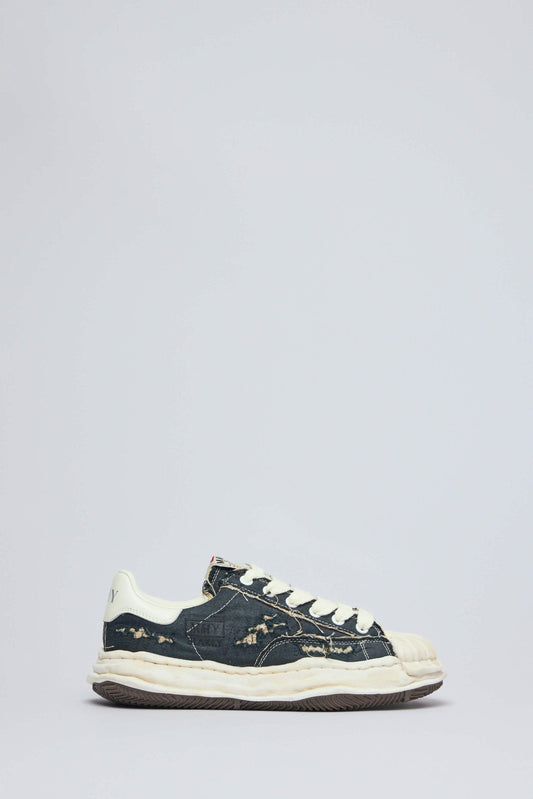 Og Sole Ripped Overdye Canvas Low-top Sneaker
