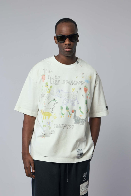 Kids Doodle Printed T-shirt